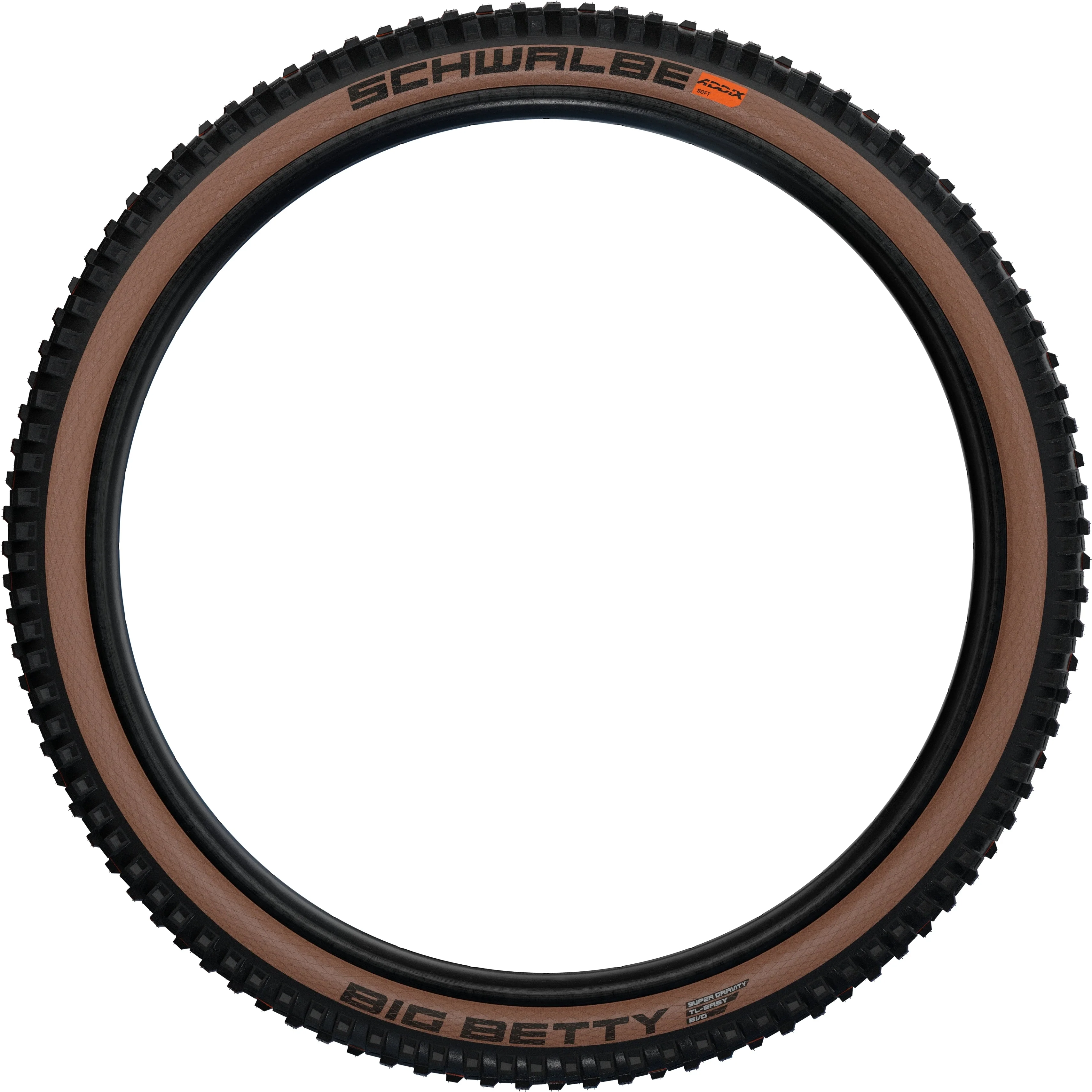 Schwalbe Big Betty Faltreifen 27.5x2.40" Super Gravity Addix Soft SnakeSkin Tubeless - Image 3