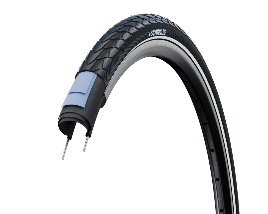 Schwalbe MARATHON RACER RaceGuard ADDIX 28" Tubeless Ready reflex schwarz