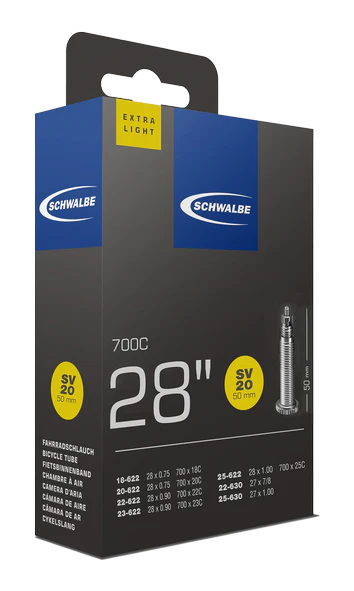 Schwalbe Nr. 20 Schlauch 28" Extralight Road/Triathlon - Image 2