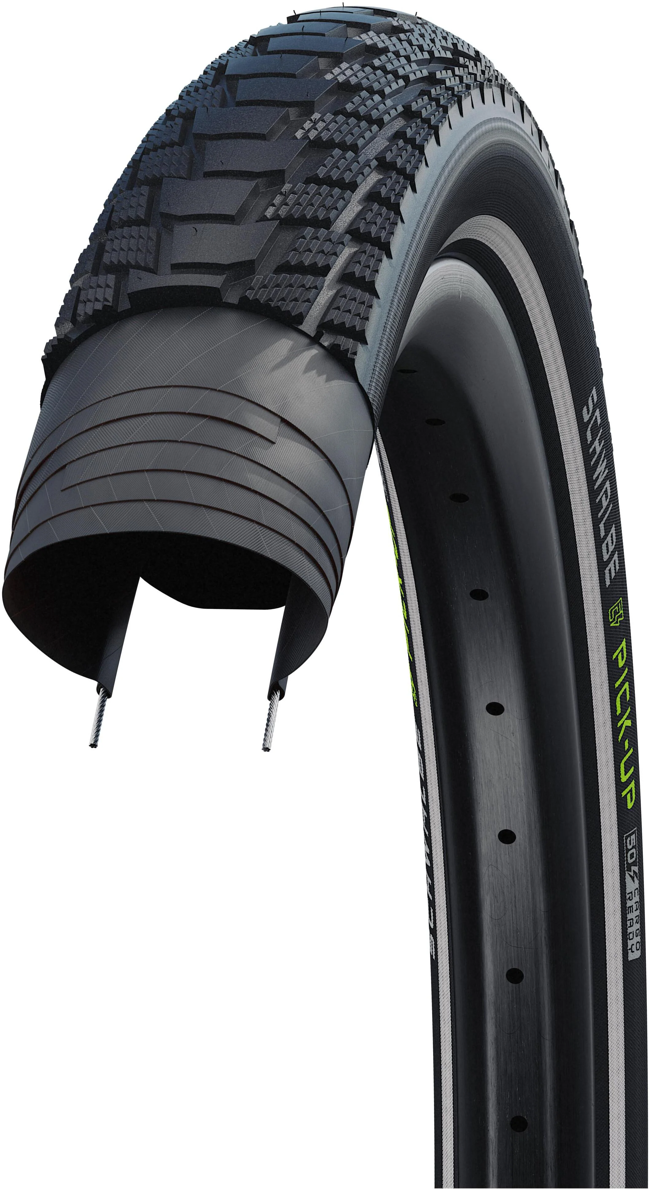 Schwalbe Pick-Up Performance Drahtreifen 26x2.60" Super Defense TwinSkin Reflex Addix schwarz - Image 6
