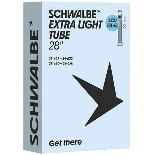 Schwalbe SCV 15L-EL EXTRA LIGHT Schlauch 28" 28/34-622/630