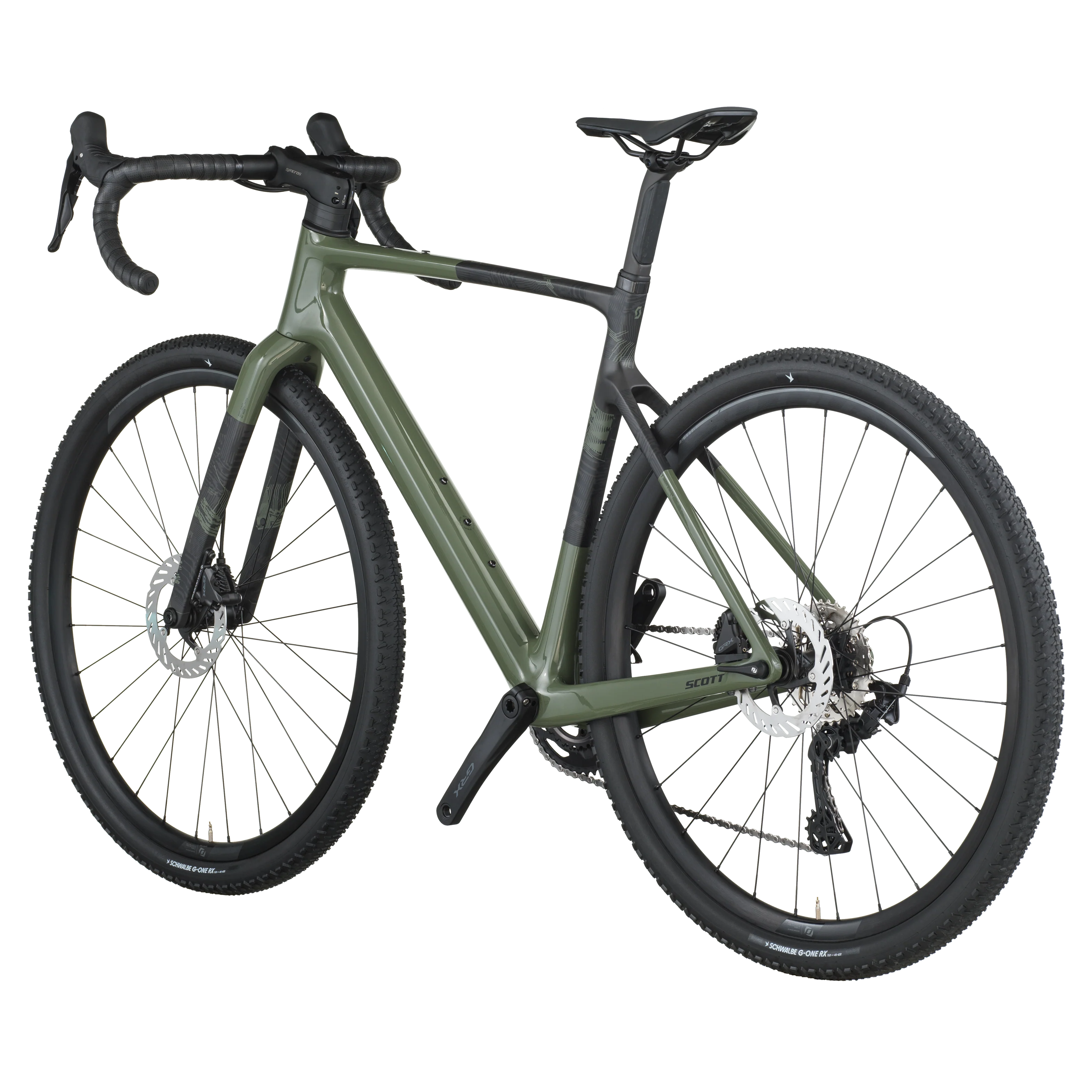 Scott Addict Gravel 40 wenge green (2026) - Image 3