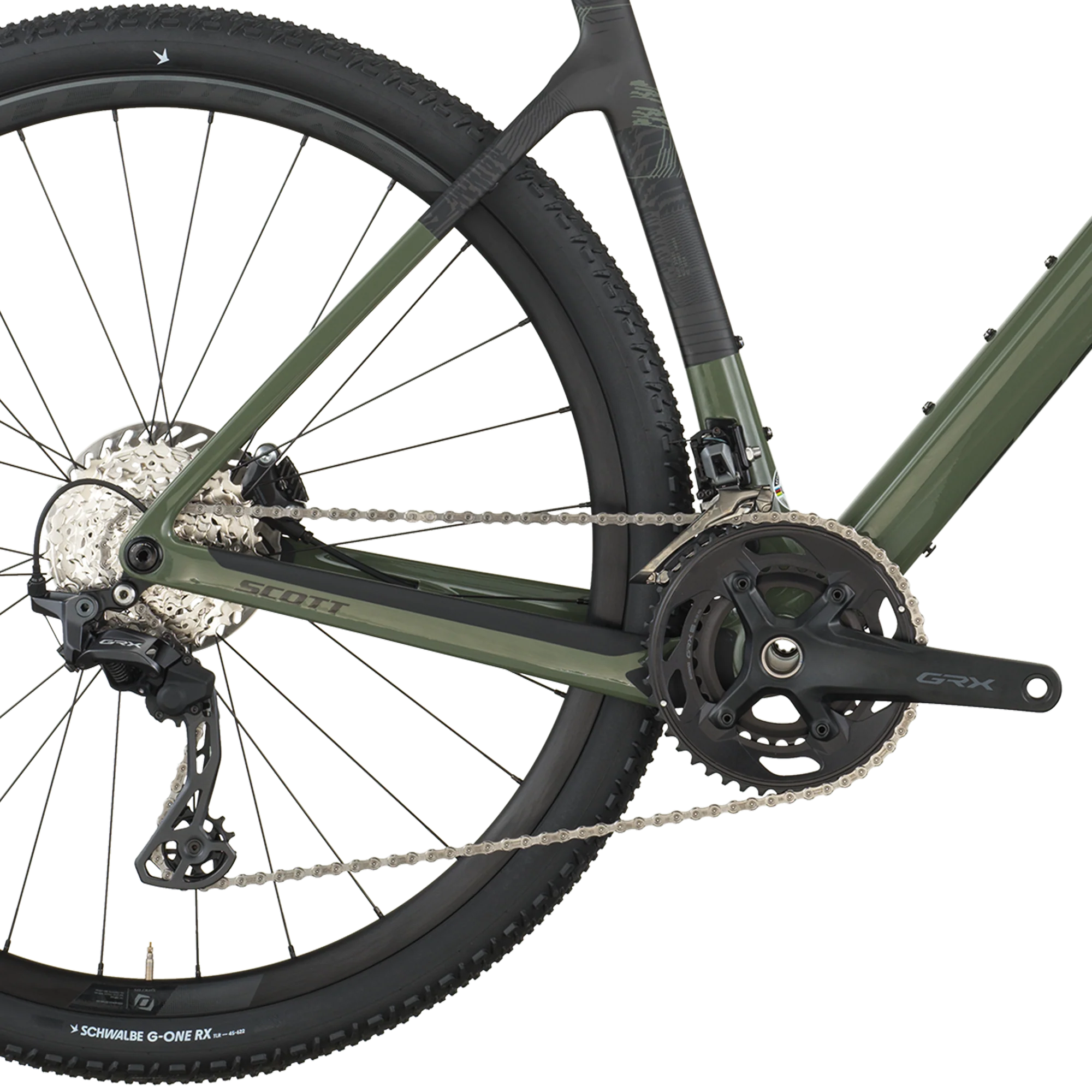 Scott Addict Gravel 40 wenge green (2026) - Image 8