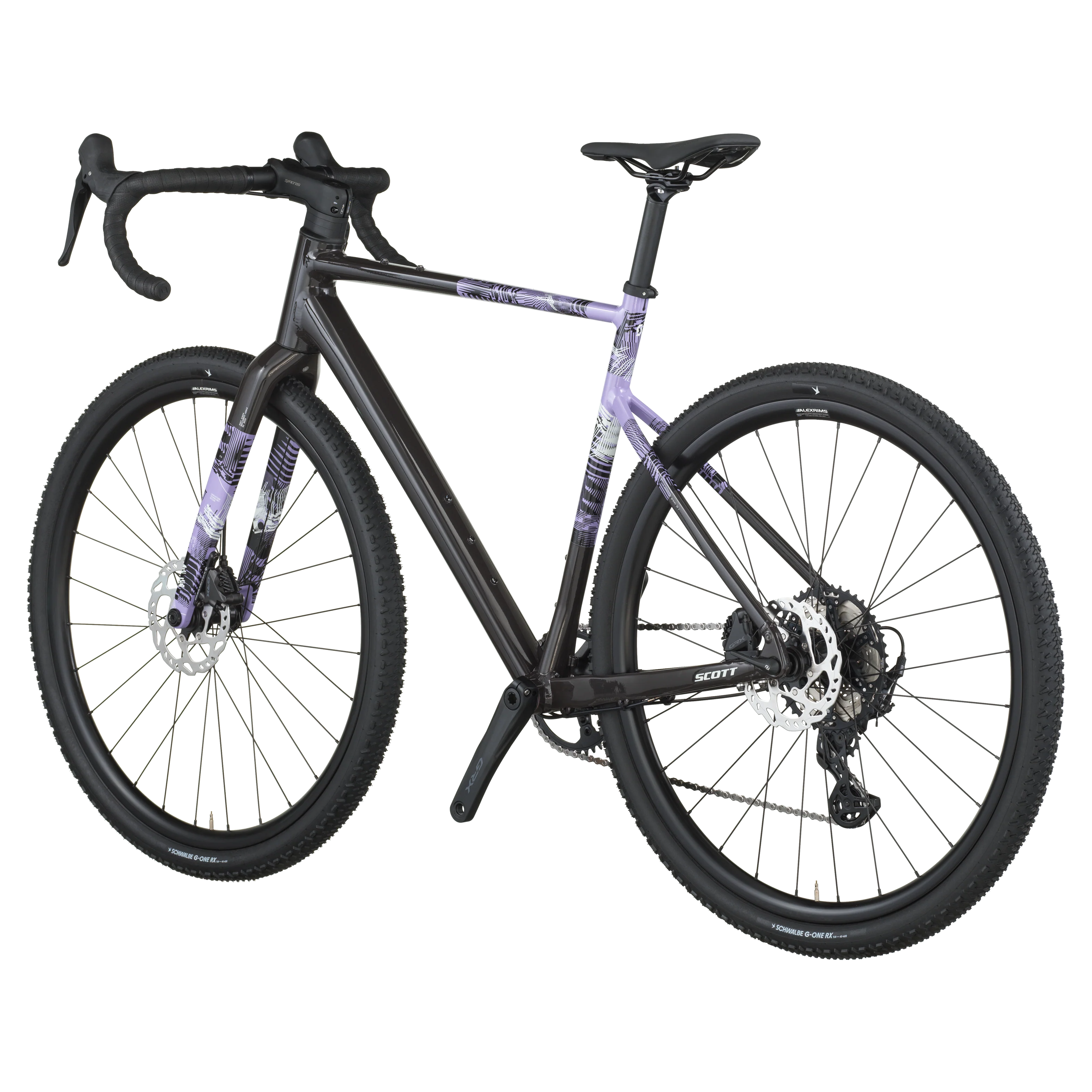 Scott Speedster Gravel 10 carbon black/tulip purple (2026) - Image 2