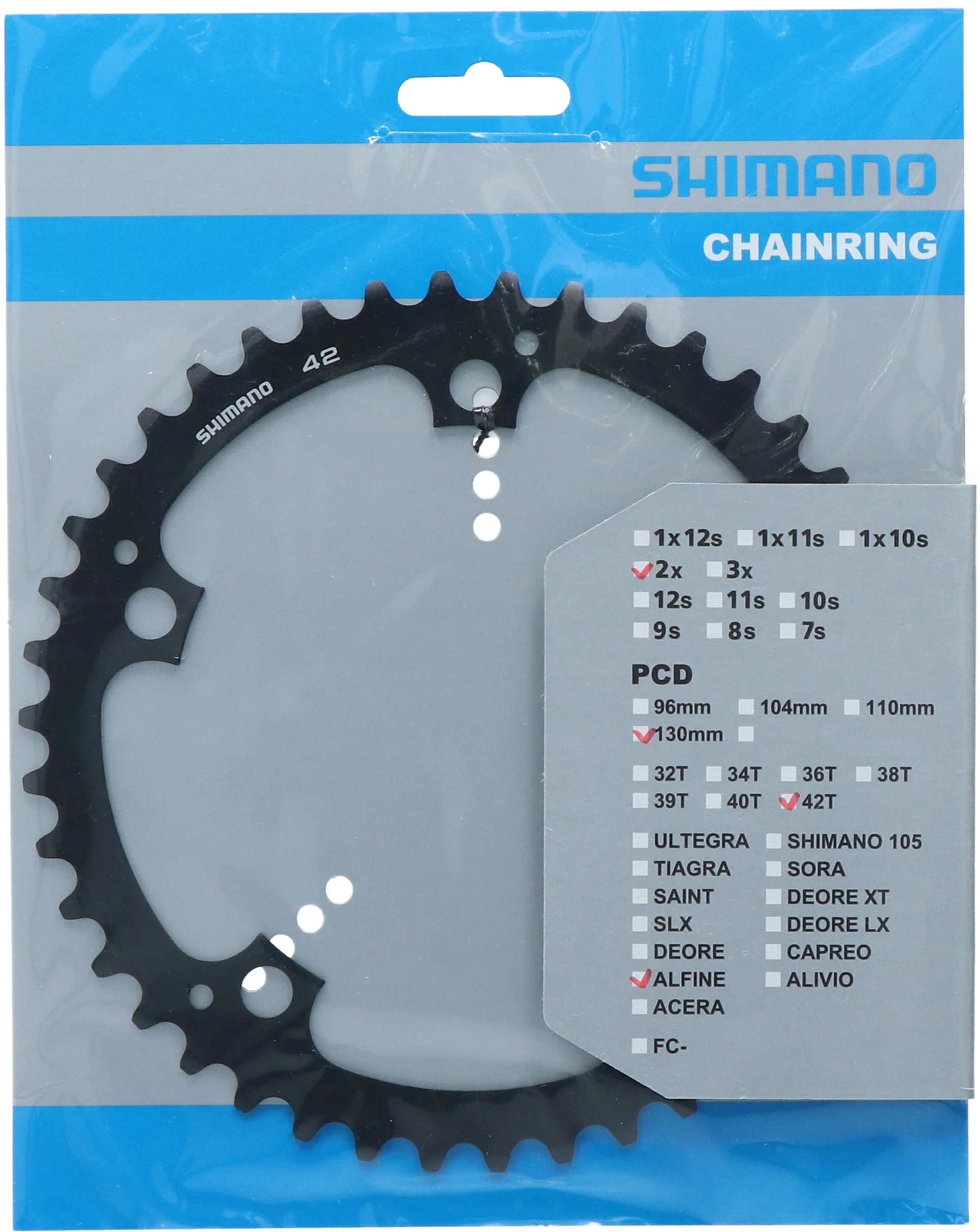 Shimano Alfine FC-S501 Kettenblatt 1-fach schwarz - Image 2