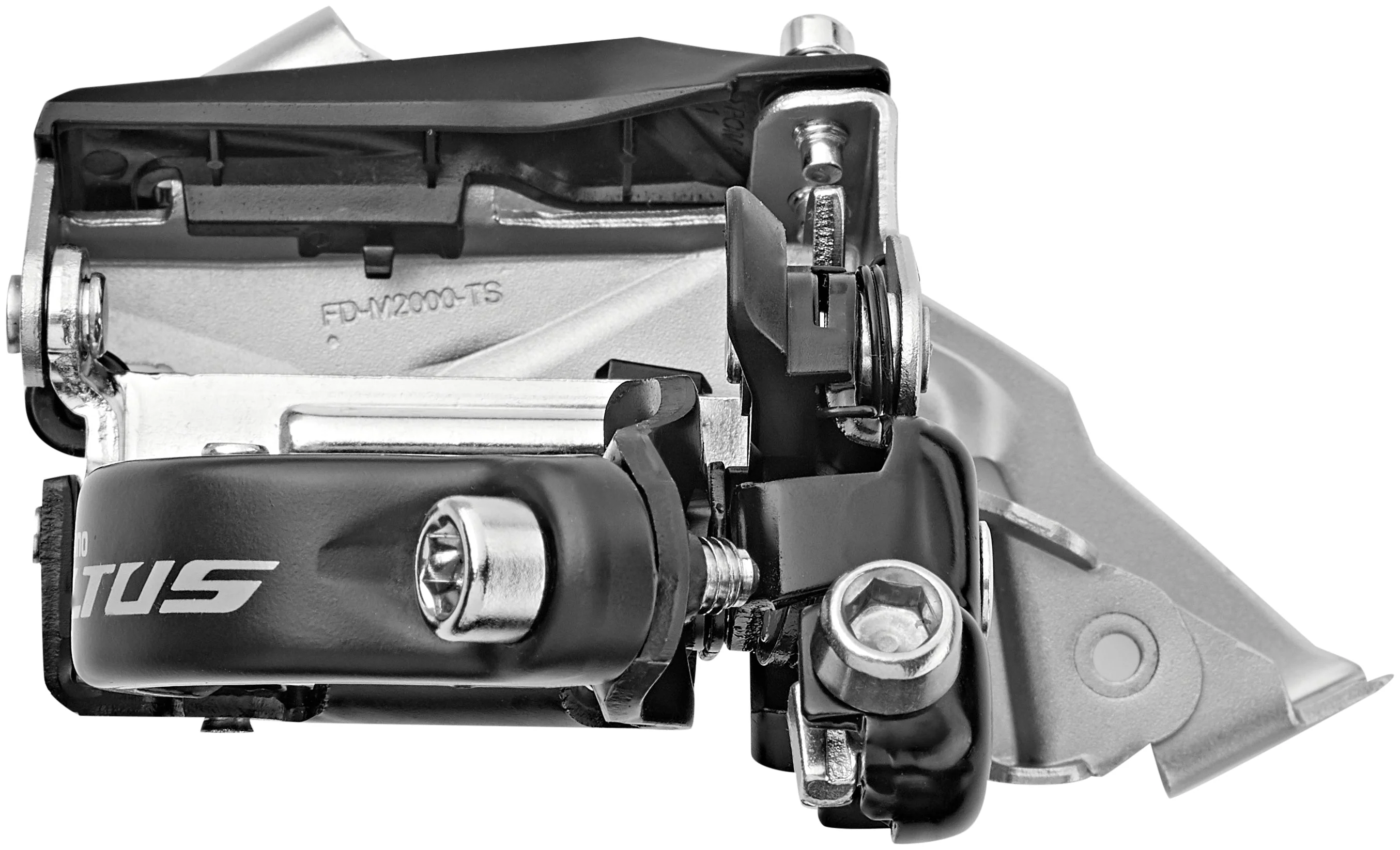 Shimano Altus FD-M2000 Umwerfer 3x9-fach Top Swing Schelle Tief silber/schwarz - Image 2