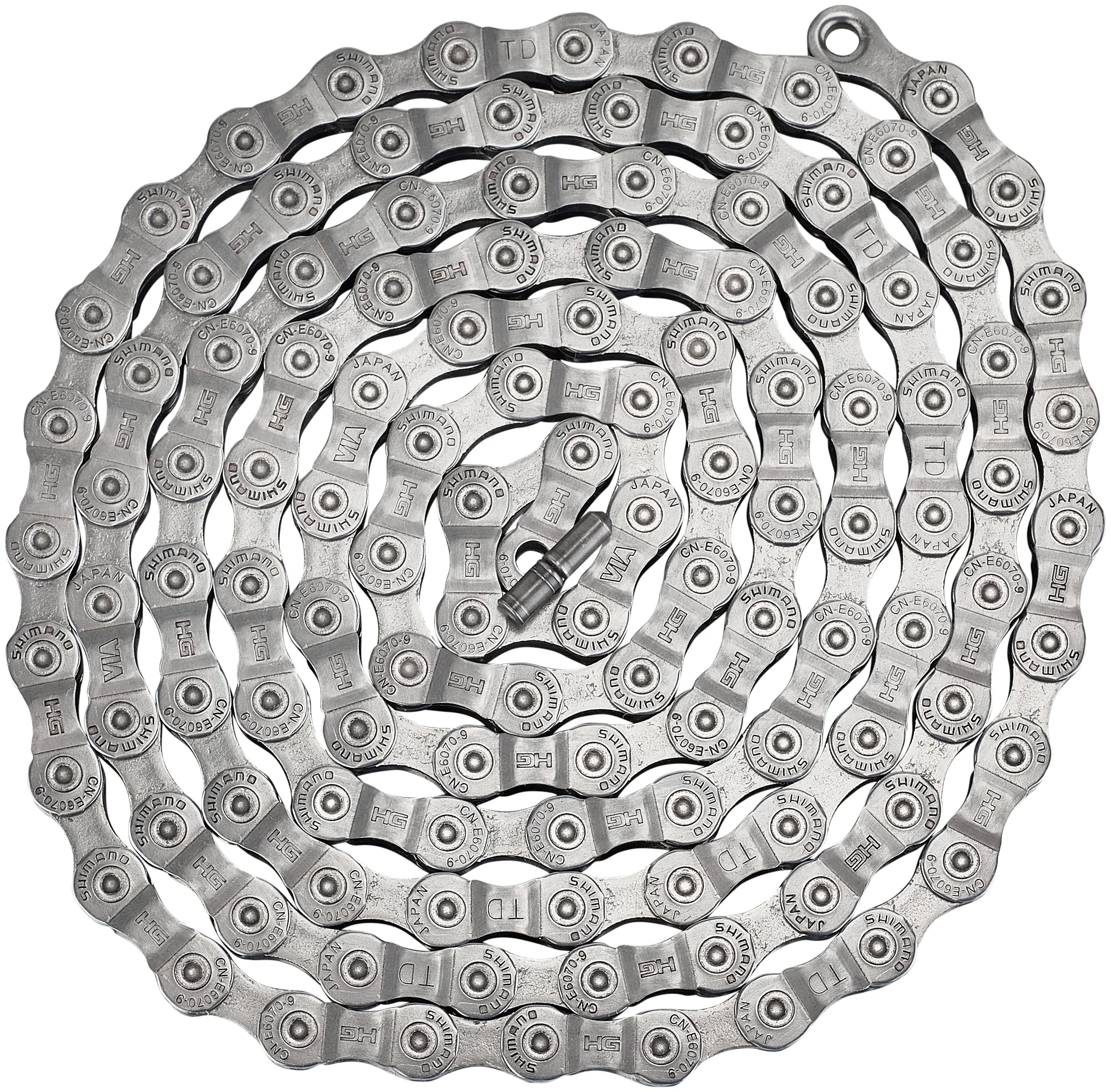 Shimano CN-E6070 Kette E-Bike 9-fach silber - Image 2