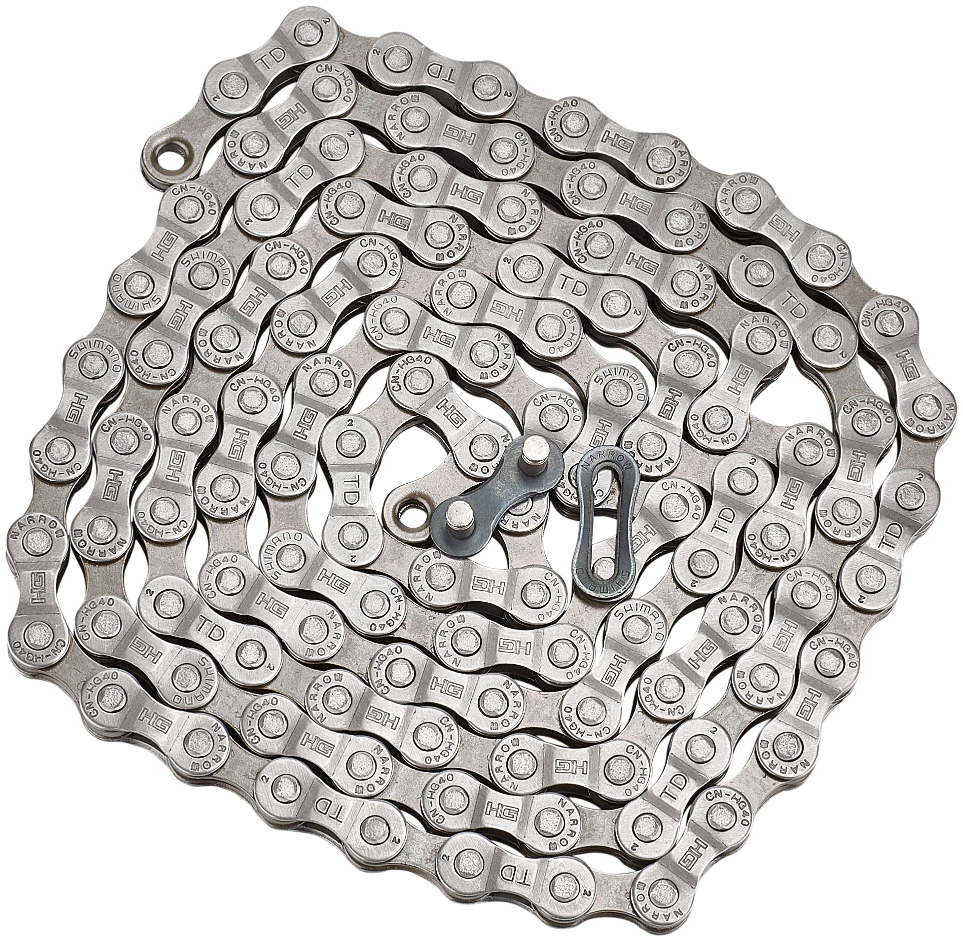Shimano CN-HG40 Kette 7/8-fach grau - Image 2