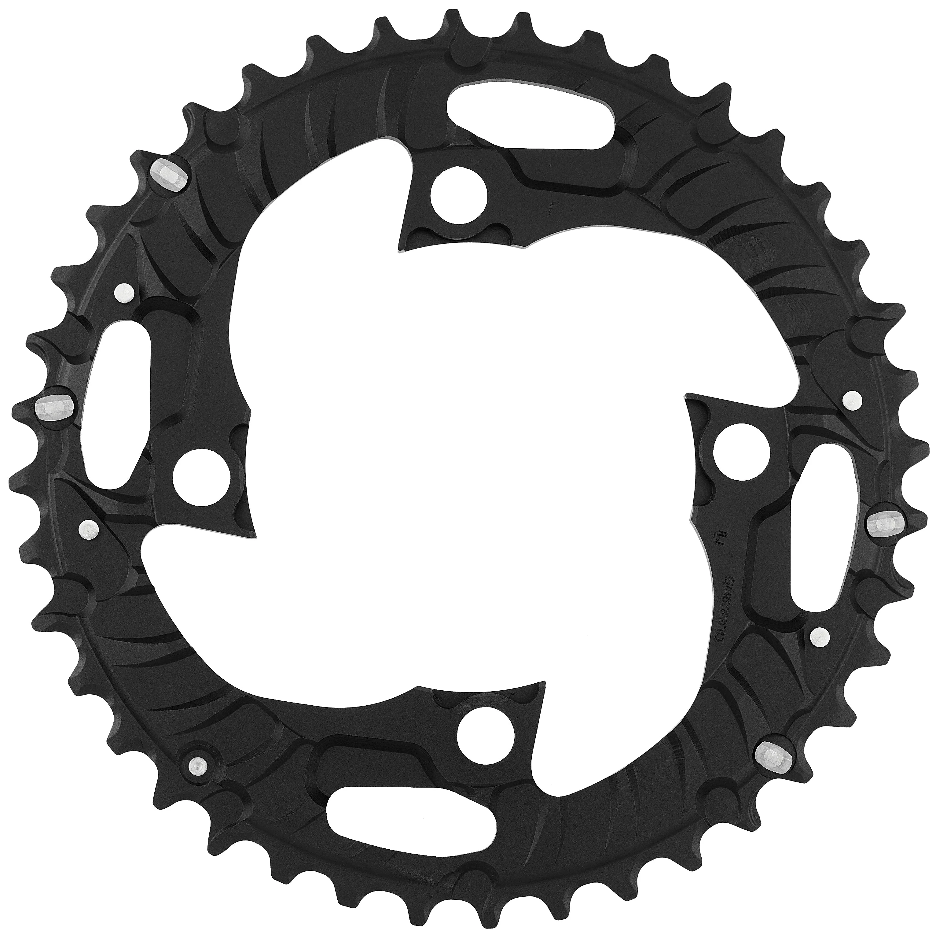 Shimano Deore XT FC-M782 Kettenblatt 96 BCD schwarz - Image 2