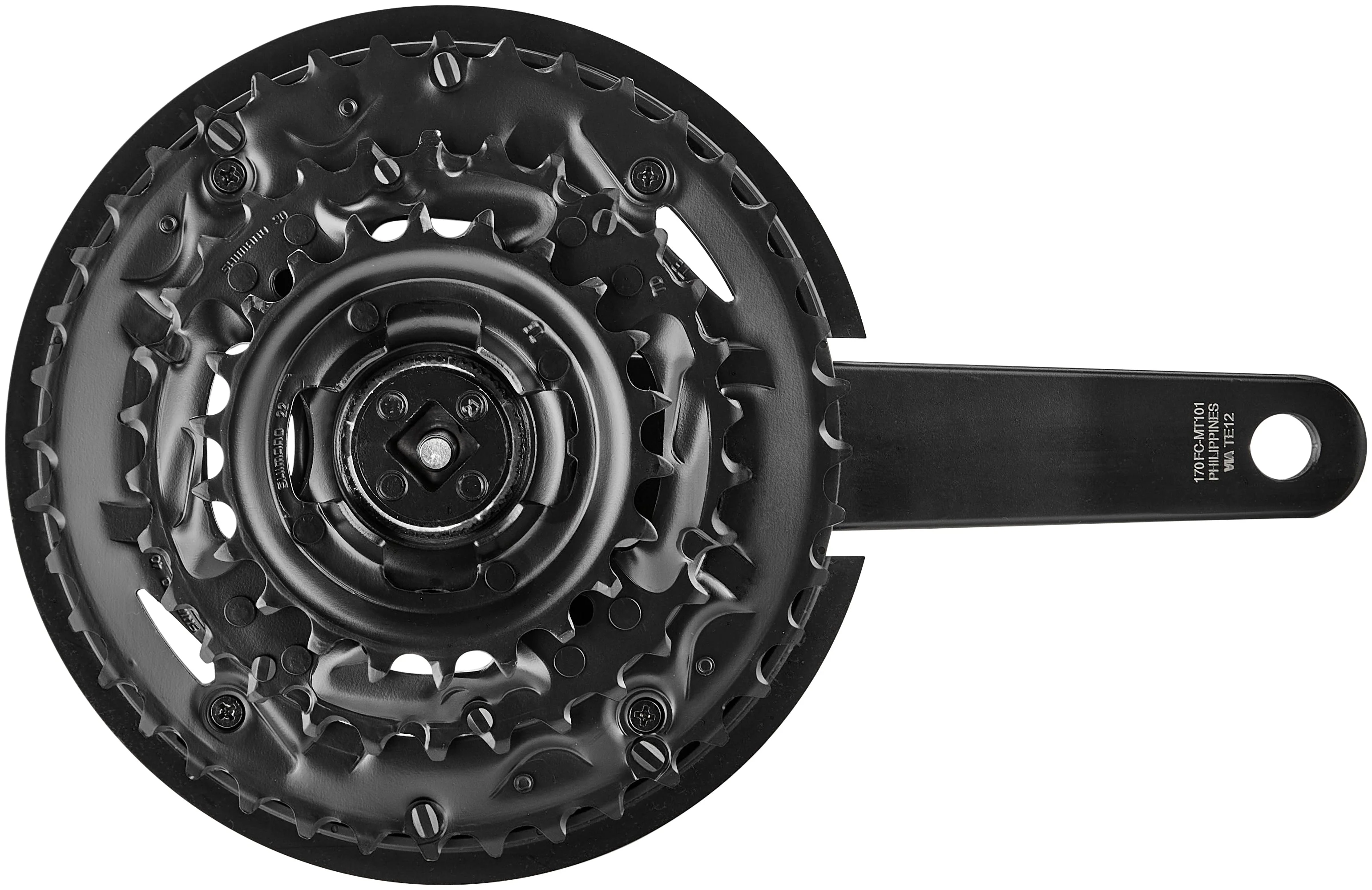 Shimano FC-MT101 Kurbelsatz 9-fach schwarz - Image 2