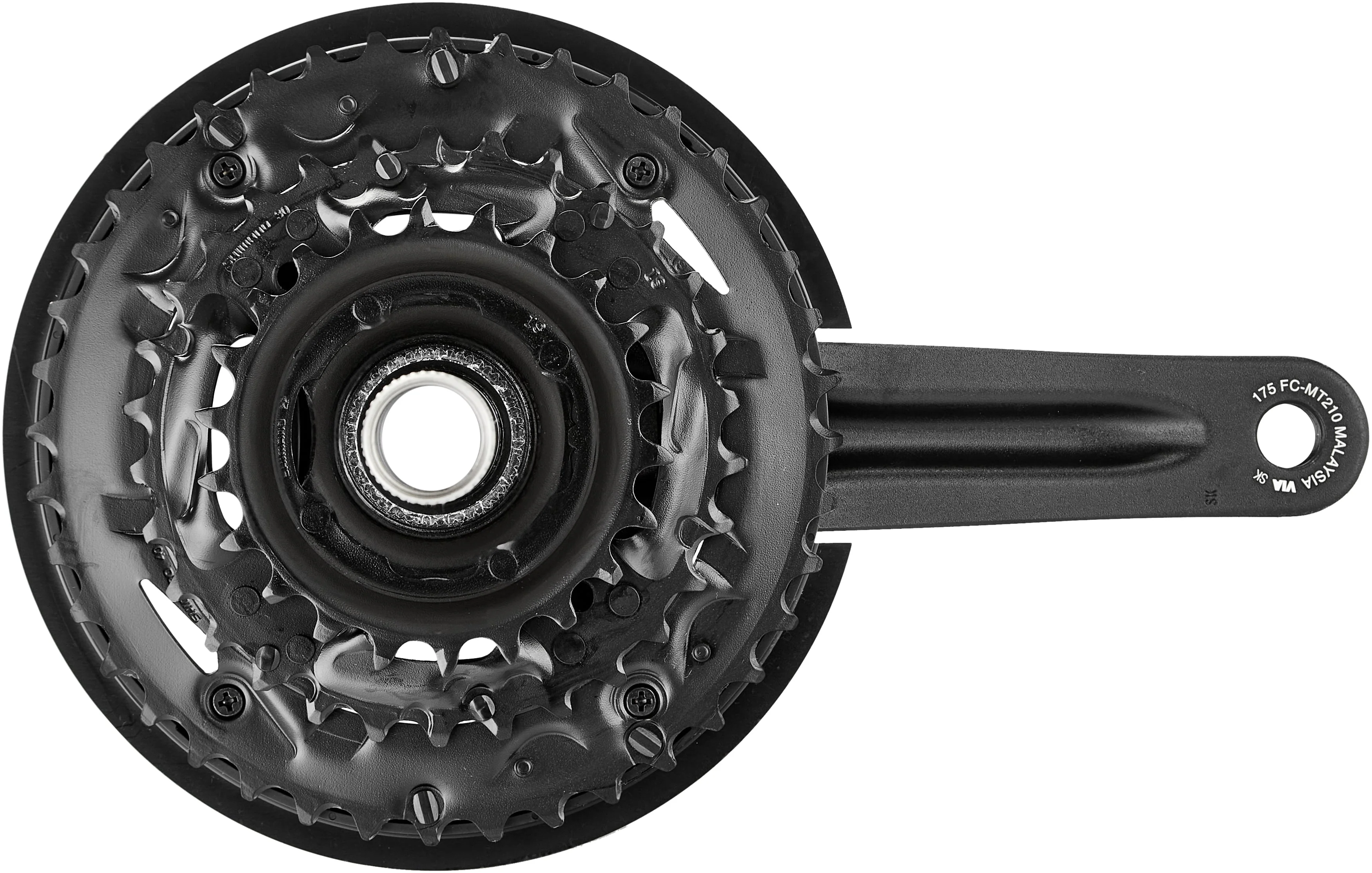 Shimano FC-MT210 Kurbelgarnitur 40/30/22 Zähne 3x9-fach - Image 3