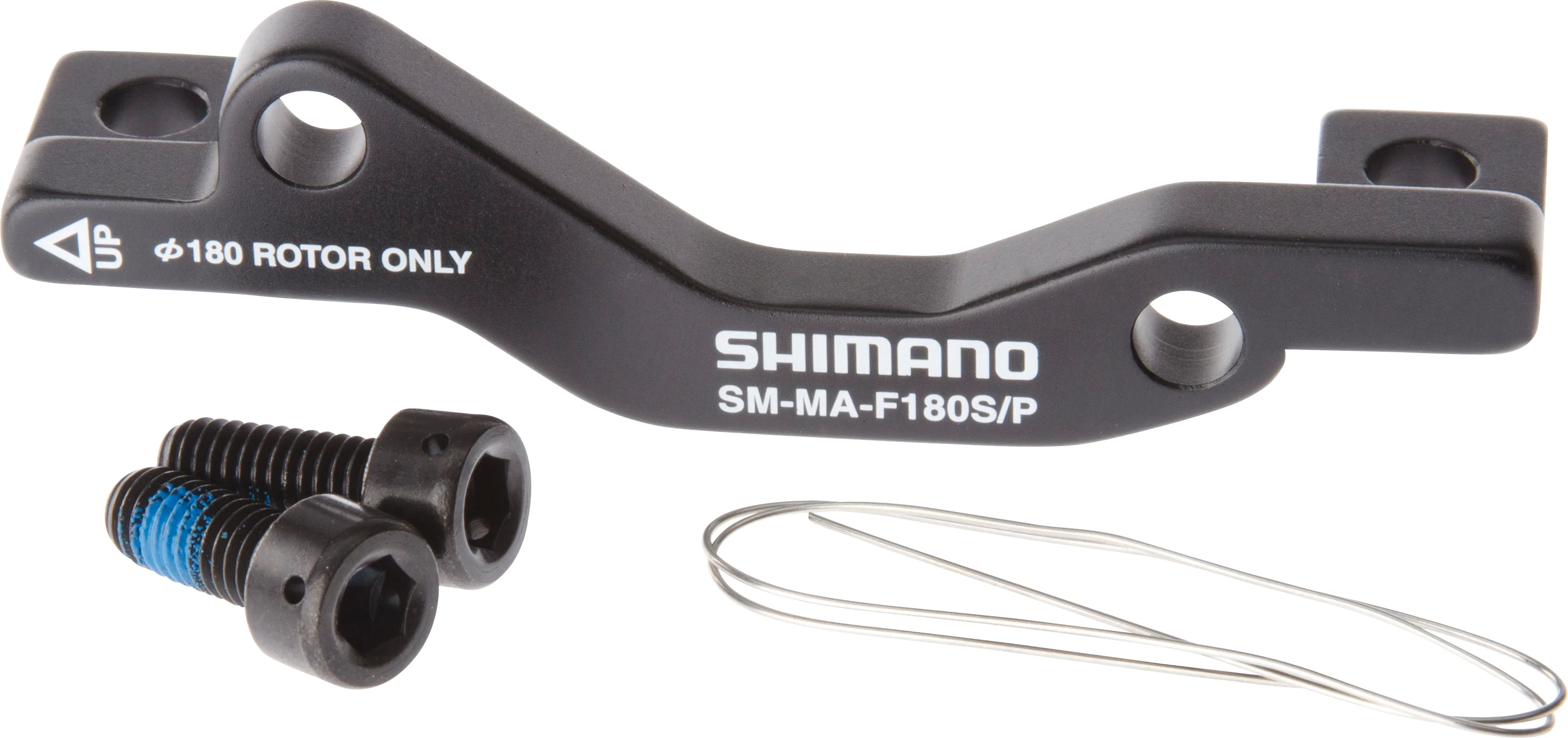 Shimano IS/PM Scheibenbremsadapter Vorderrad 180mm schwarz