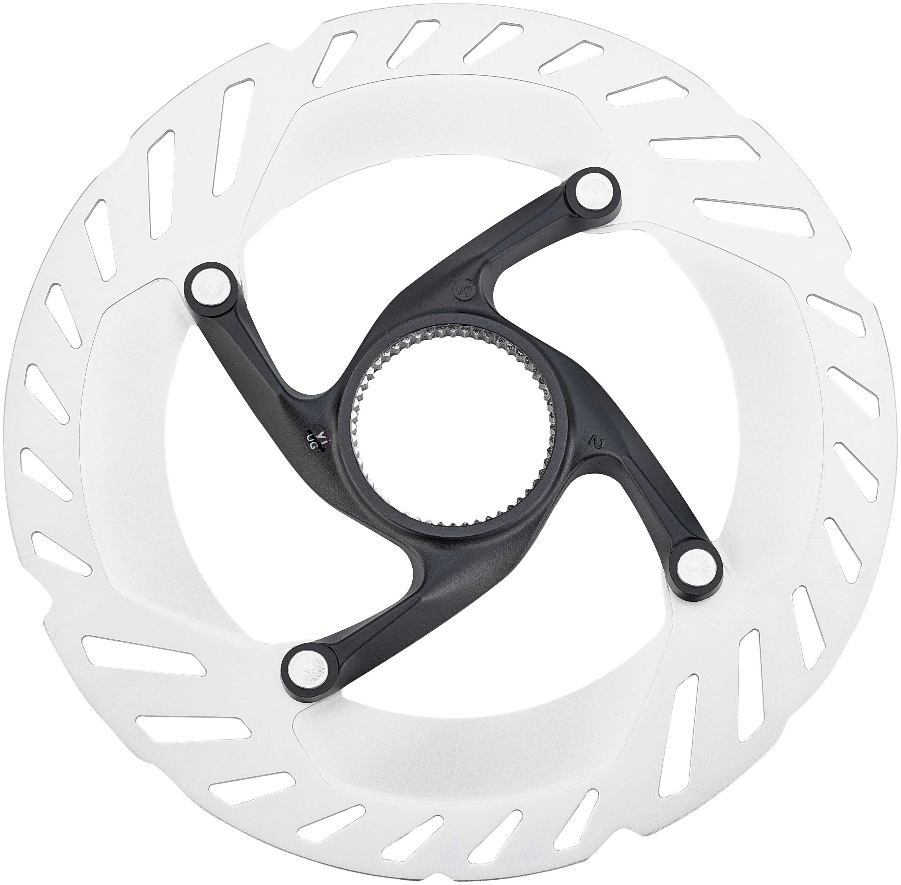 Shimano RT-CL800 Bremsscheibe CL mit Magnetischem Verschlussring 160mm silber - Image 2
