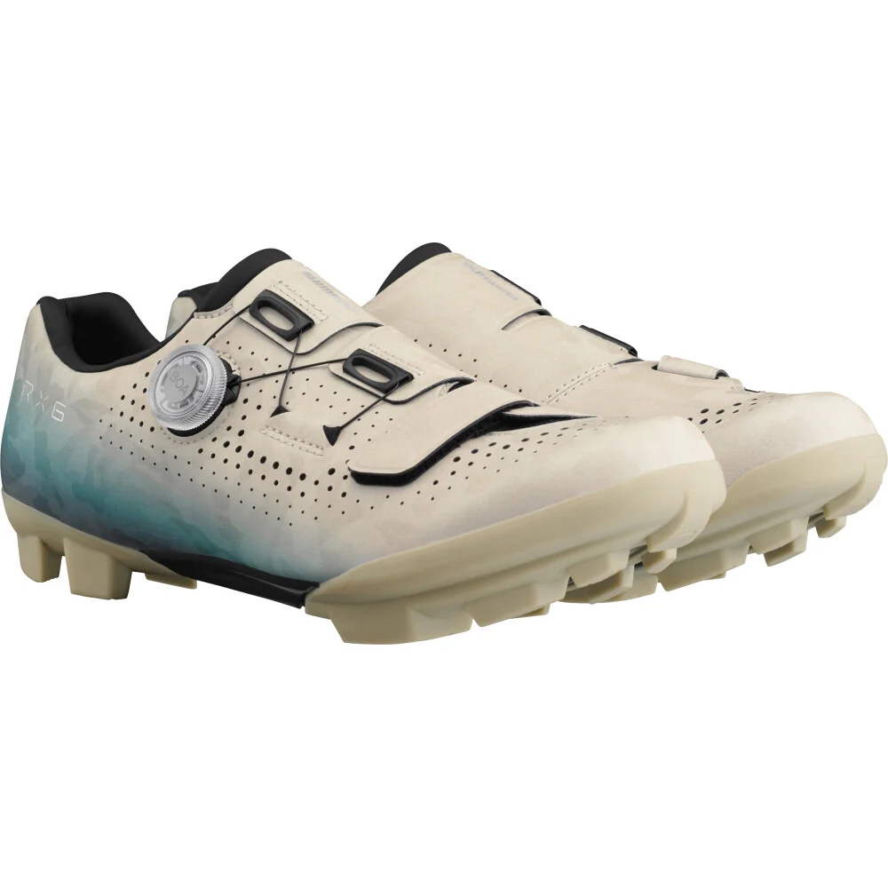 Shimano RX600 Gravel-Schuhe beige/blue - Image 2
