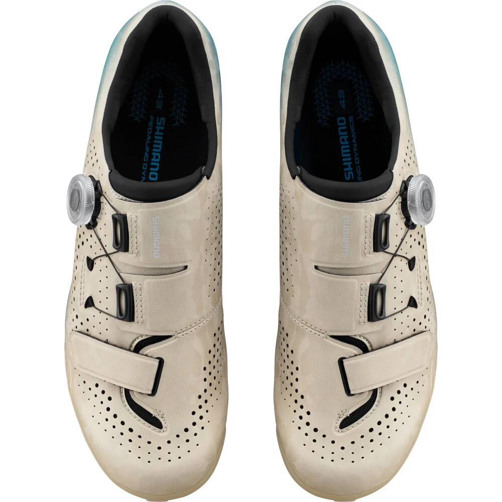 Shimano RX600 Gravel-Schuhe beige/blue - Image 3