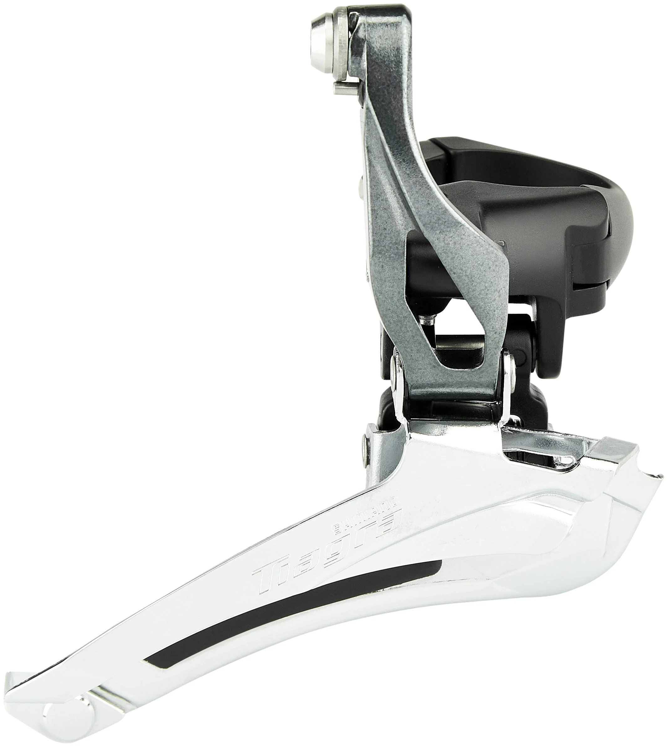 Shimano Tiagra FD-4700 Umwerfer 2x10-fach Schelle Down-Pull grau - Image 4