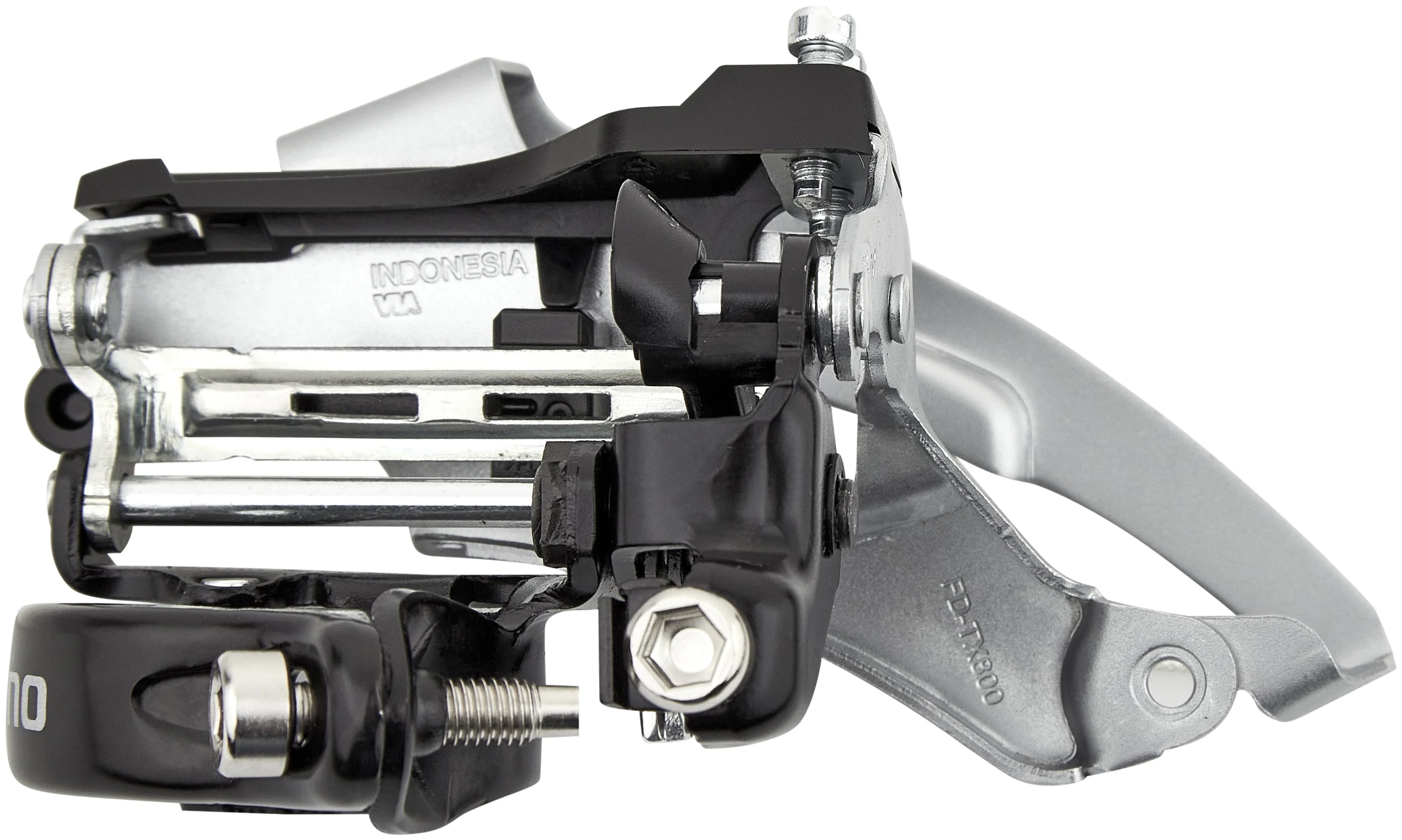 Shimano Tourney FD-TX800-TS3 Umwerfer 7/8-fach Top Swing silber - Image 5