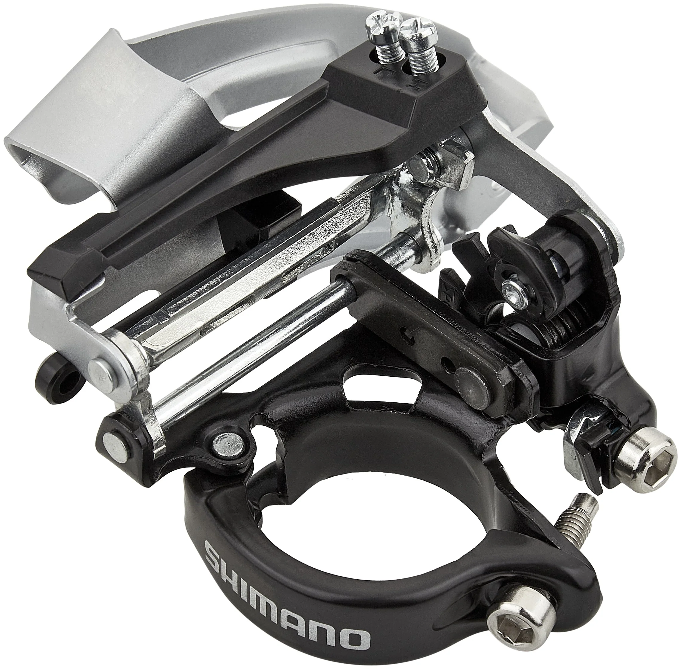 Shimano Tourney FD-TX800-TS3 Umwerfer 7/8-fach Top Swing silber - Image 6