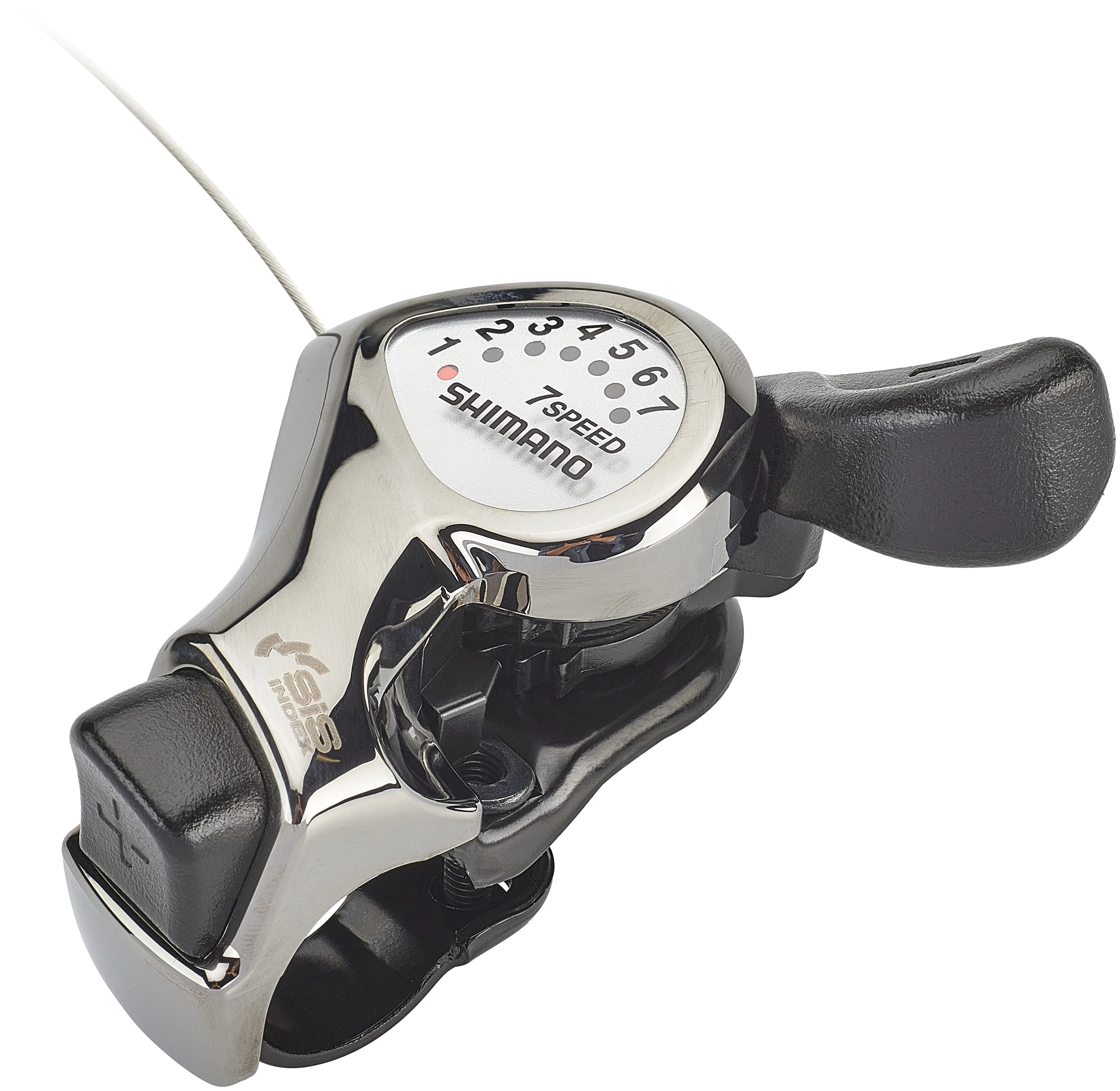 Shimano Tourney SL-FT55 Schalthebel 7-fach silber/schwarz - Image 3
