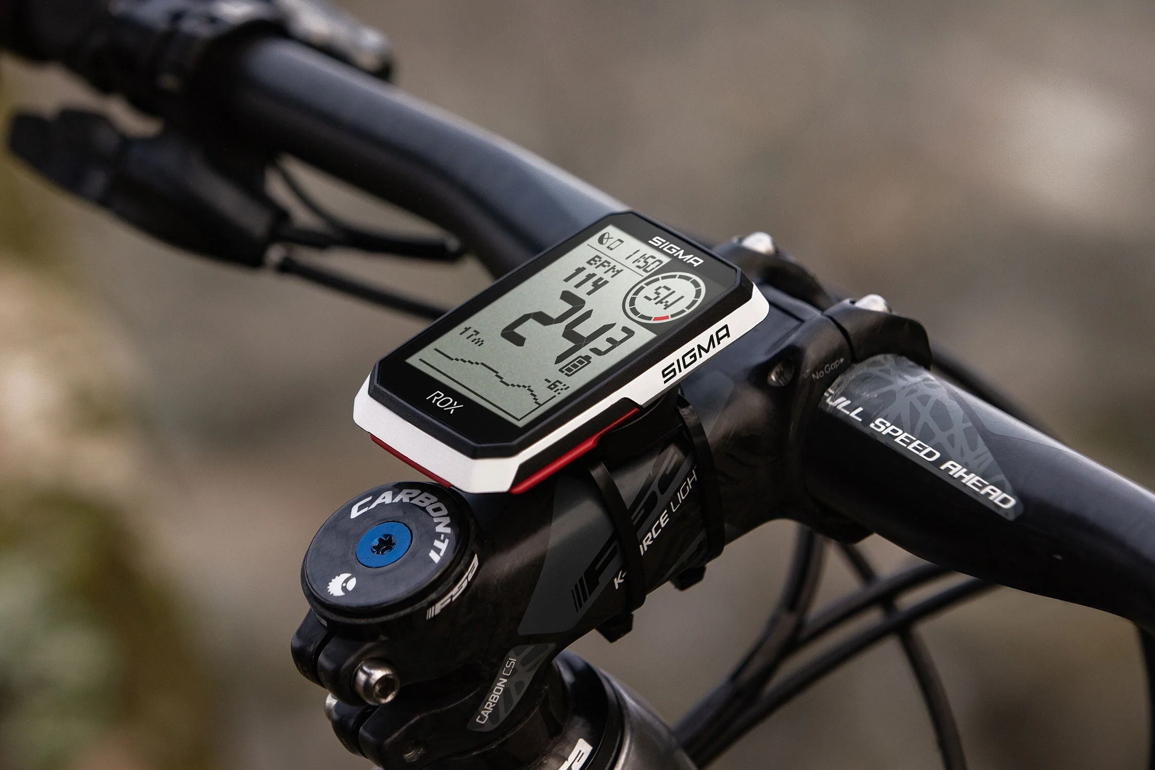 Sigma ROX 4.0 Fahrradcomputer inkl. Vorbauhalterung weiß - Image 5