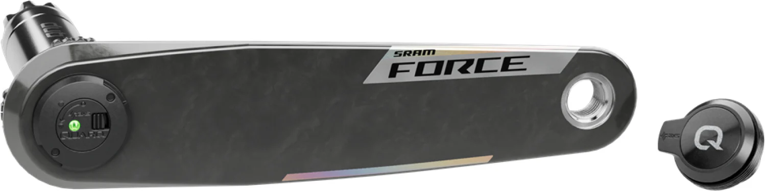 SRAM Force XPLR Power-Upgrade AXS E1 linke Kurbel Powermeter