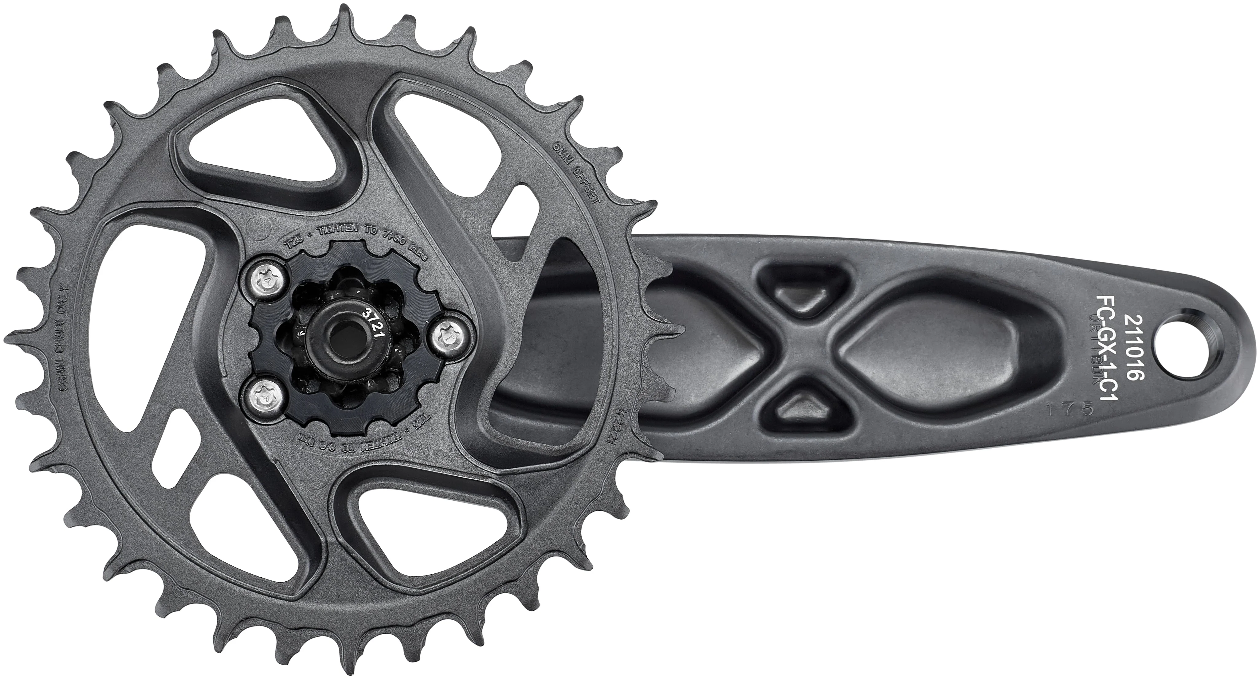 SRAM GX Eagle DUB Kurbelgarnitur 12-fach 32 Zähne DM grau - Image 2