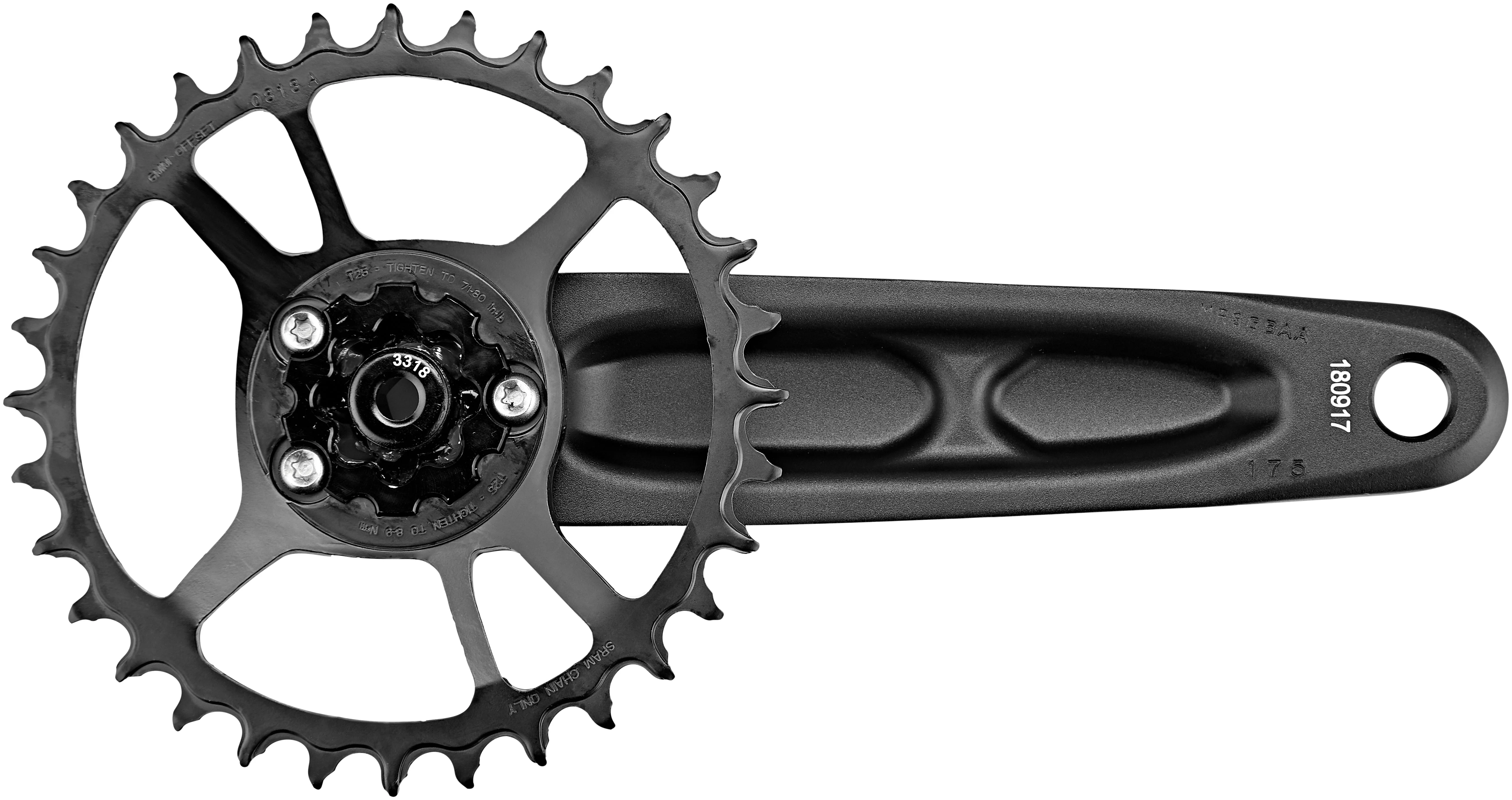 SRAM NX Eagle DUB Kurbel DM X-SYNC 32 Zähne 12-fach schwarz - Image 2
