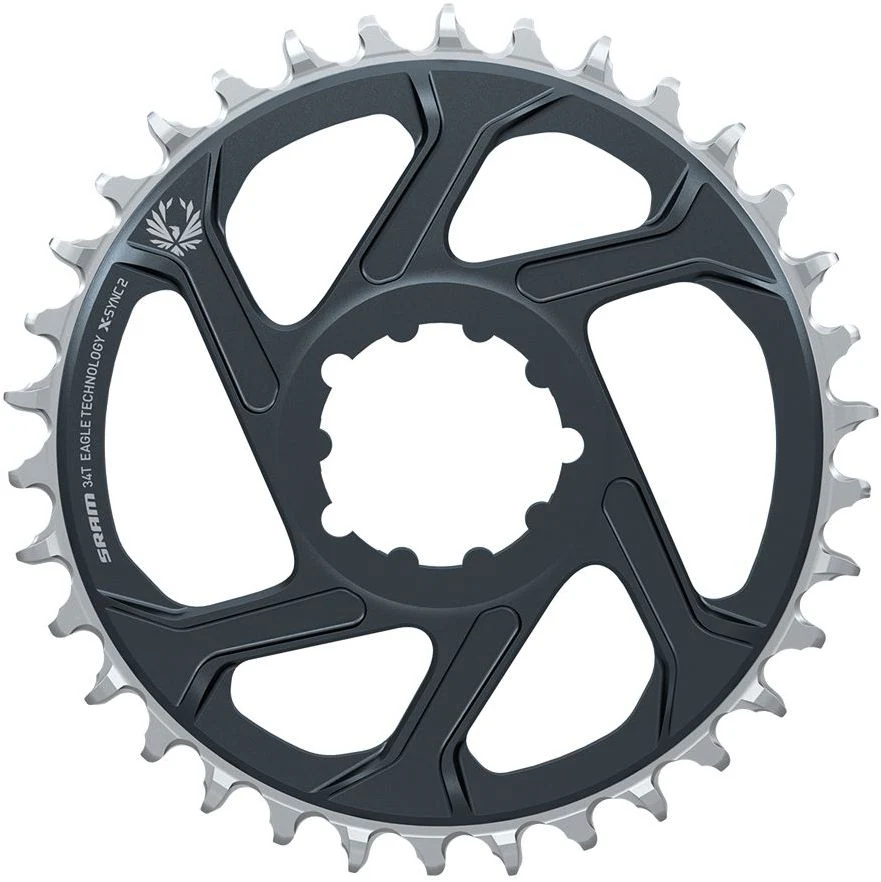 SRAM X-Sync 2 Eagle Kettenblatt 12-fach 3mm Offset DM grau - Image 3