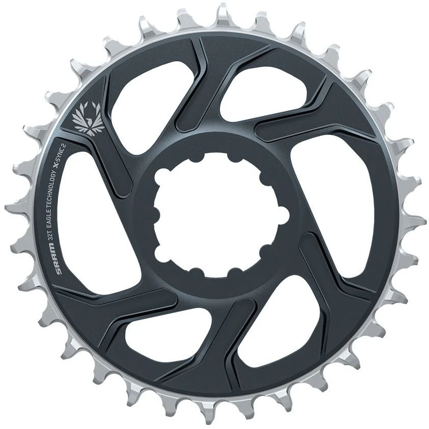 SRAM X-Sync 2 Eagle Kettenblatt Direct Mount 12-fach grau - Image 2
