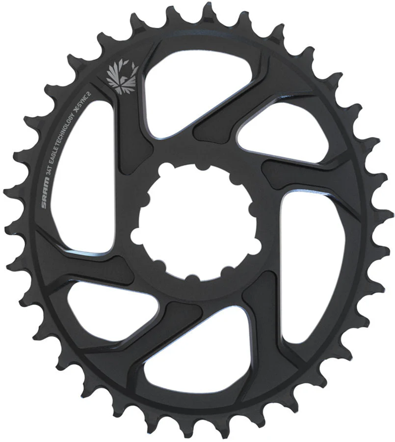 SRAM X-SYNC 2 Oval Kettenblatt 6mm Offset - Image 2
