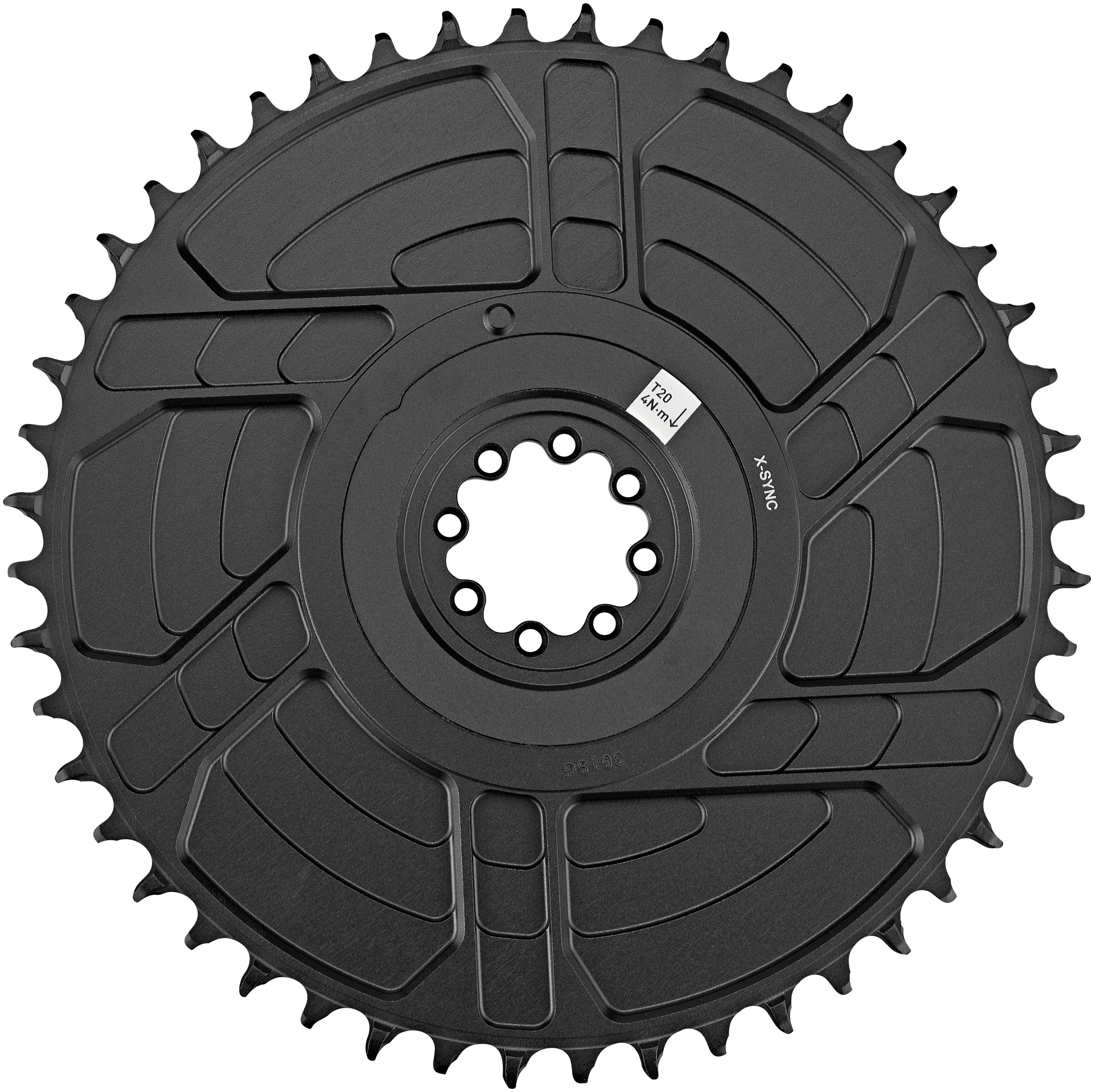 SRAM X-Sync Aero Road Kettenblatt Direct Mount 12-speed schwarz - Image 2