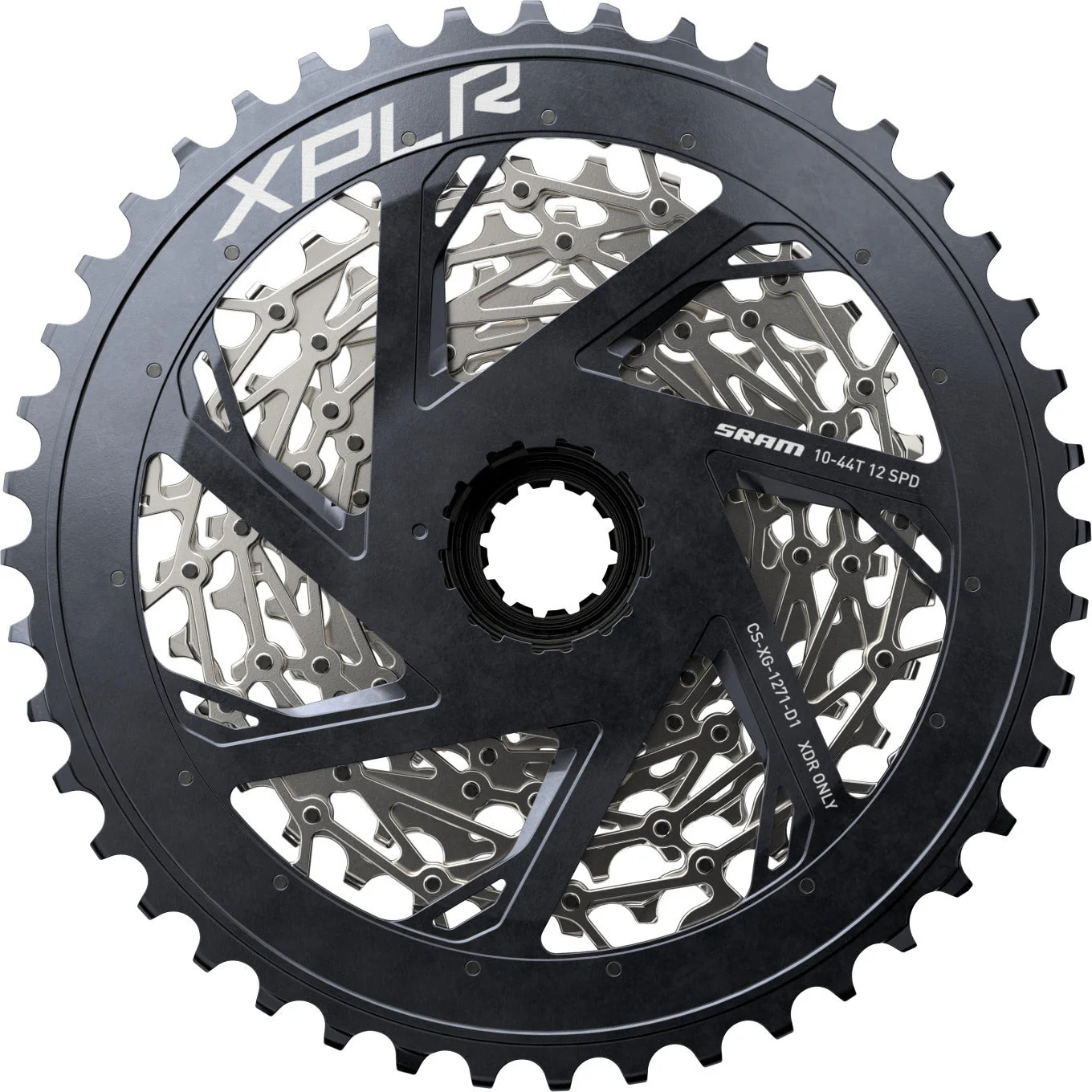 SRAM XG-1271 Kassette 12-fach 10-44Z silber/schwarz - Image 2