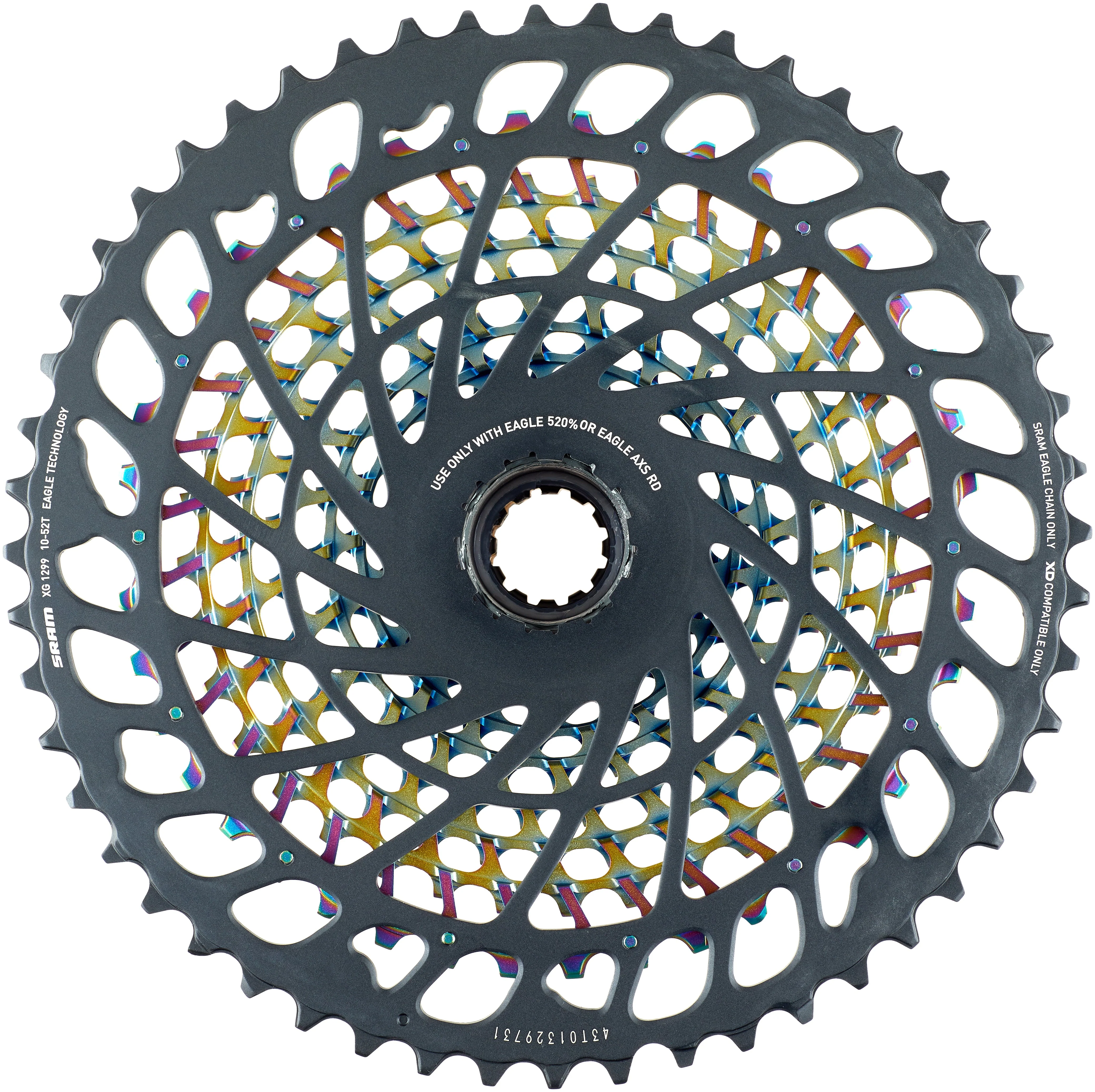 SRAM XG-1299 Eagle Kassette 12-fach rainbow - Image 2