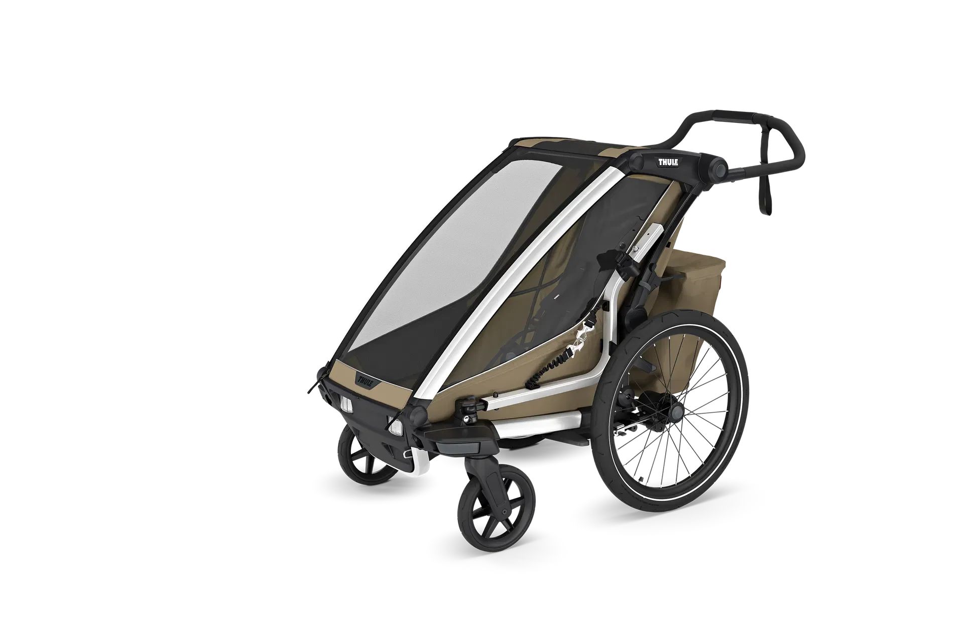 Thule Chariot Cross 2 Single Kinderanhänger  faded khaki - Image 3