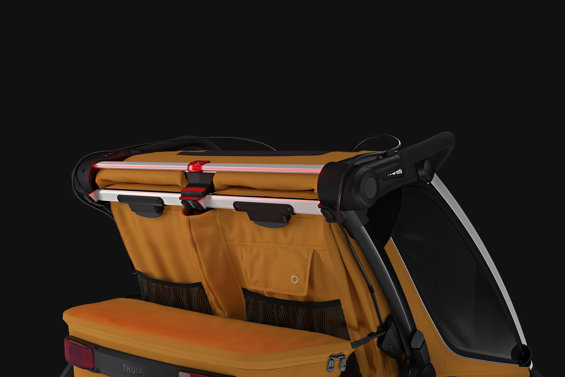 Thule Chariot Sport 2 Double Kinderanhänger  natural gold - Image 5