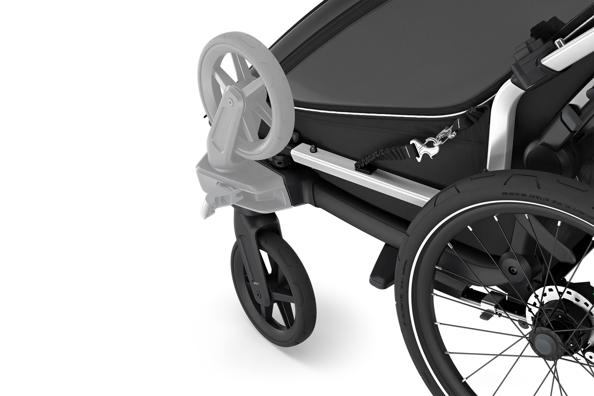 Thule Chariot Sport 2 Single Kinderanhänger natural gold - Image 7