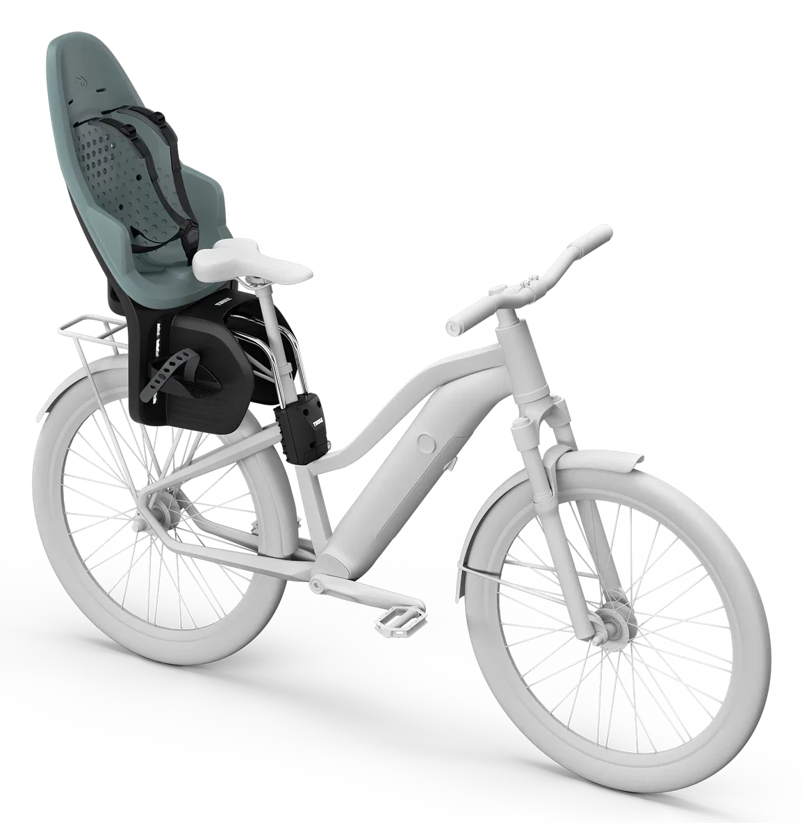 Thule Yepp 2 Maxi Kindersitz Rahmen-Montage Mid Blue - Image 4