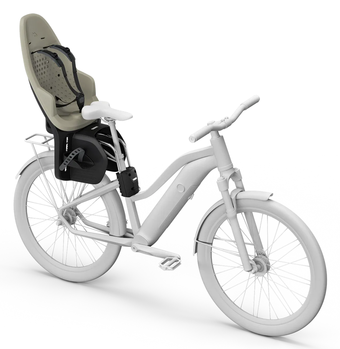 Thule Yepp 2 Maxi Kindersitz Rahmen-Montage Soft Sand - Image 4