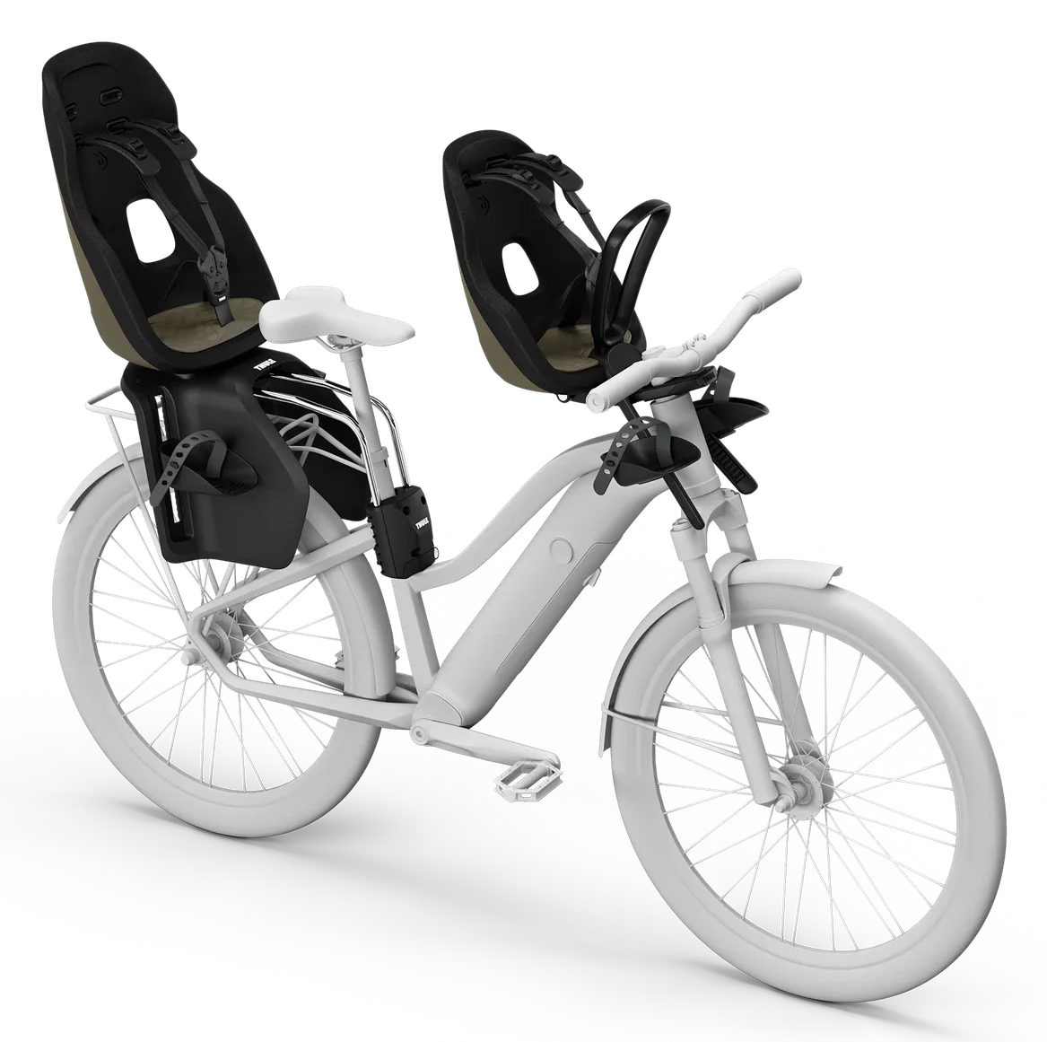 Thule Yepp Nexxt 2 Maxi Kindersitz Rahmen-Montage Deep Khaki - Image 4