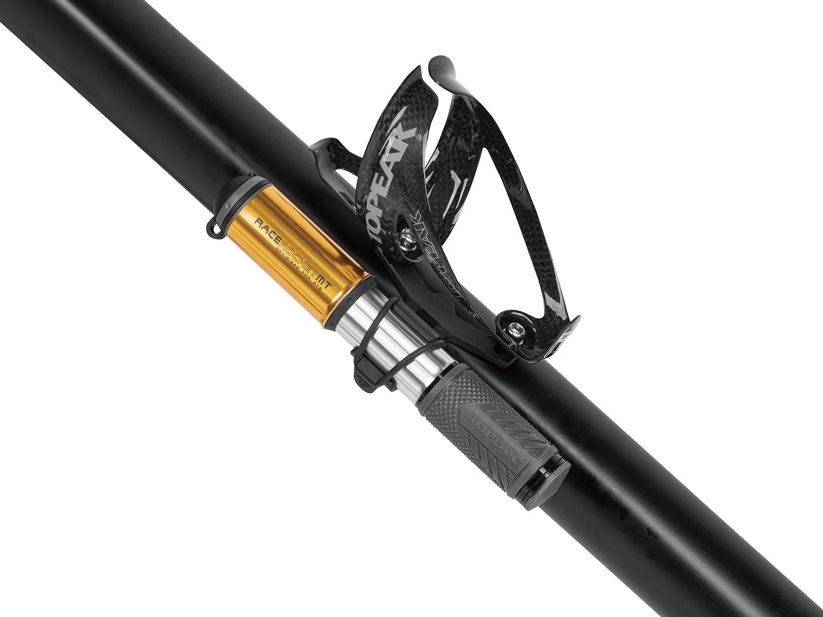 Topeak RaceRocket MT Mini-Pumpe schwarz/silber - Image 2