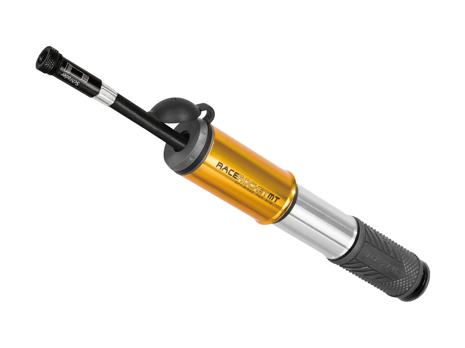 Topeak RaceRocket MT Mini-Pumpe schwarz/silber - Image 3