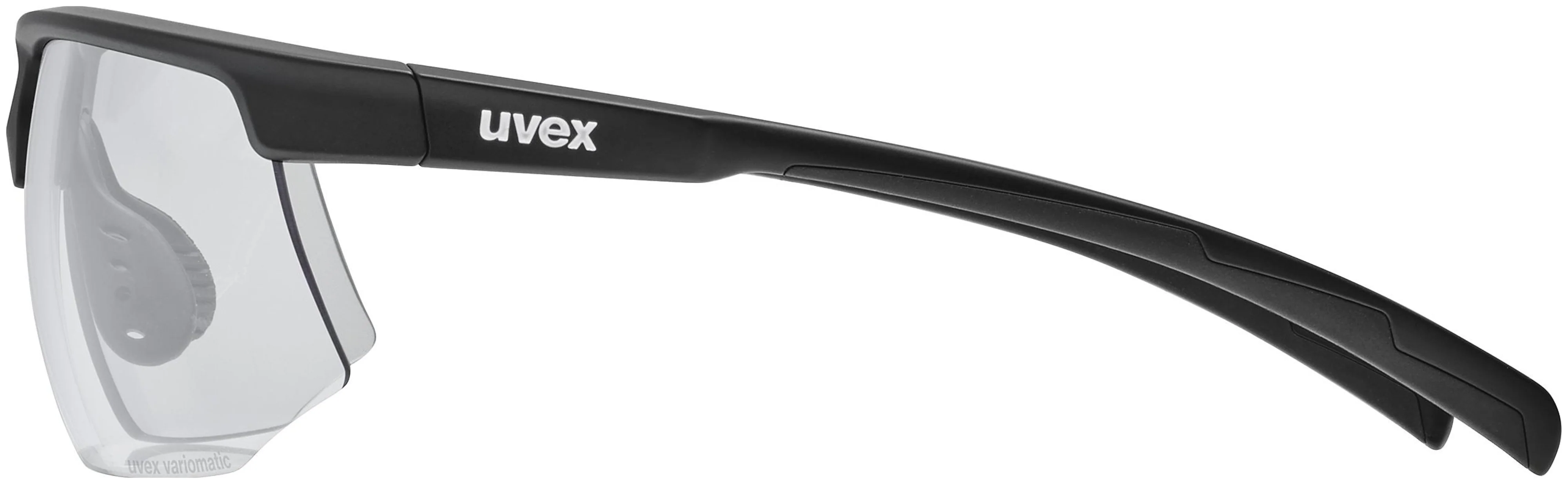 uvex Aerios V Radbrille Black Matt / Smoke - Image 3