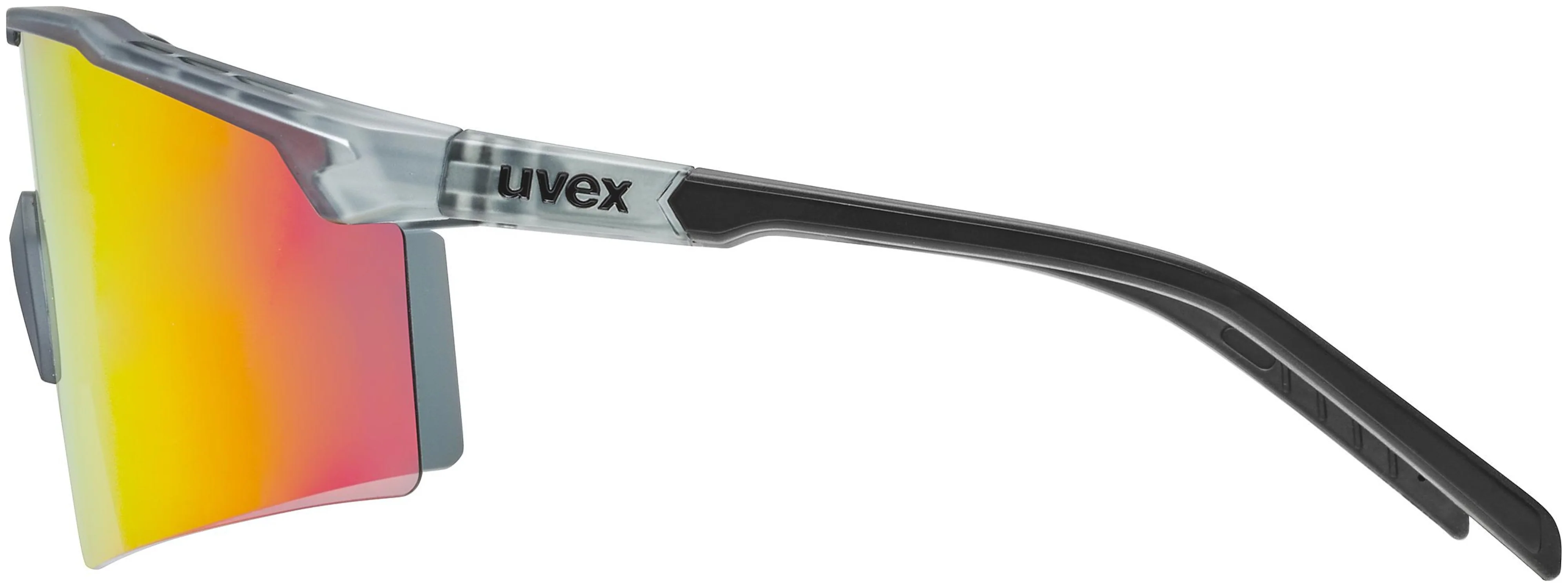 uvex Flowline Radbrille Smoke Mat / Mirror Red - Image 3