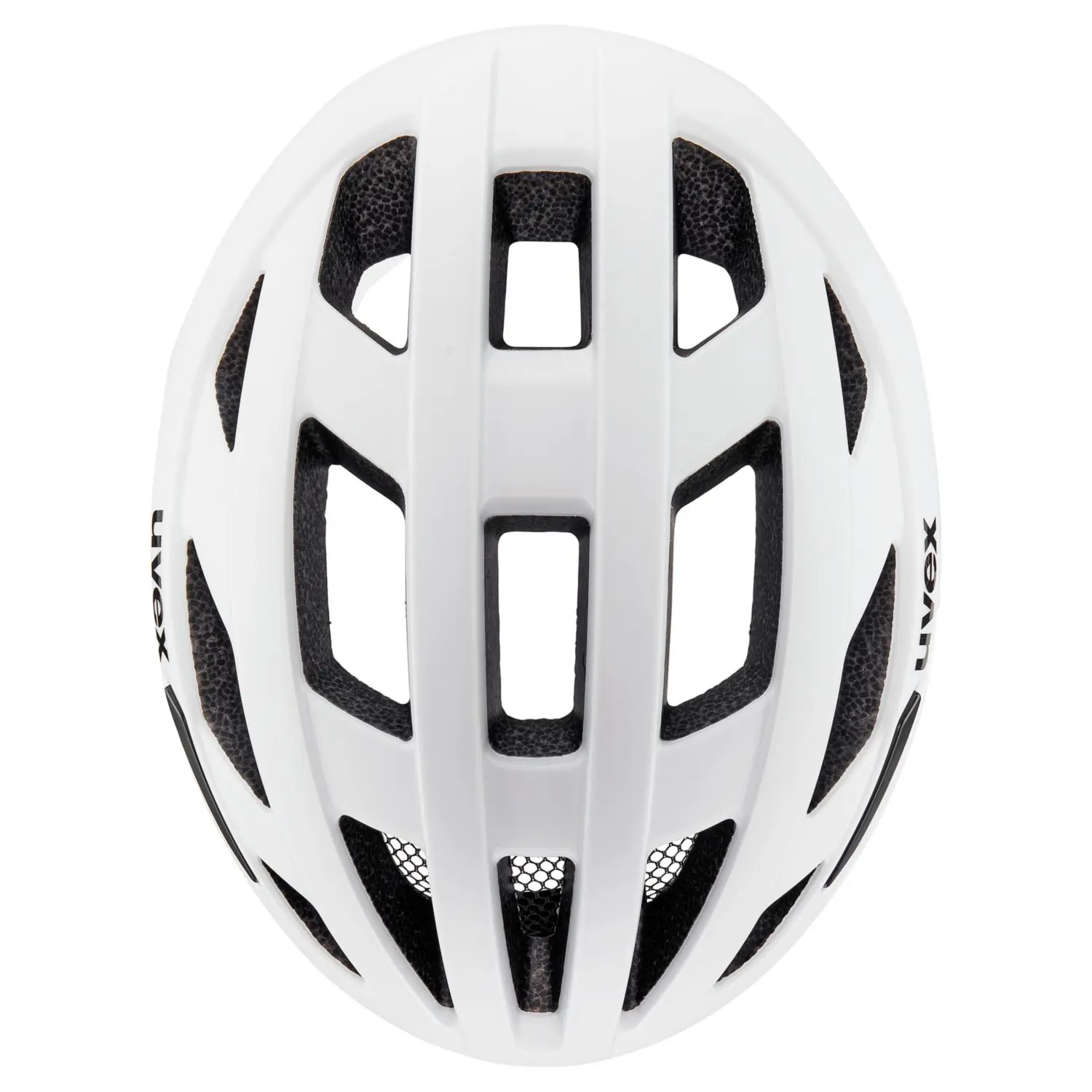 uvex I-Volute Rennrad-Helm White-Neon Yellow Matt - Image 2