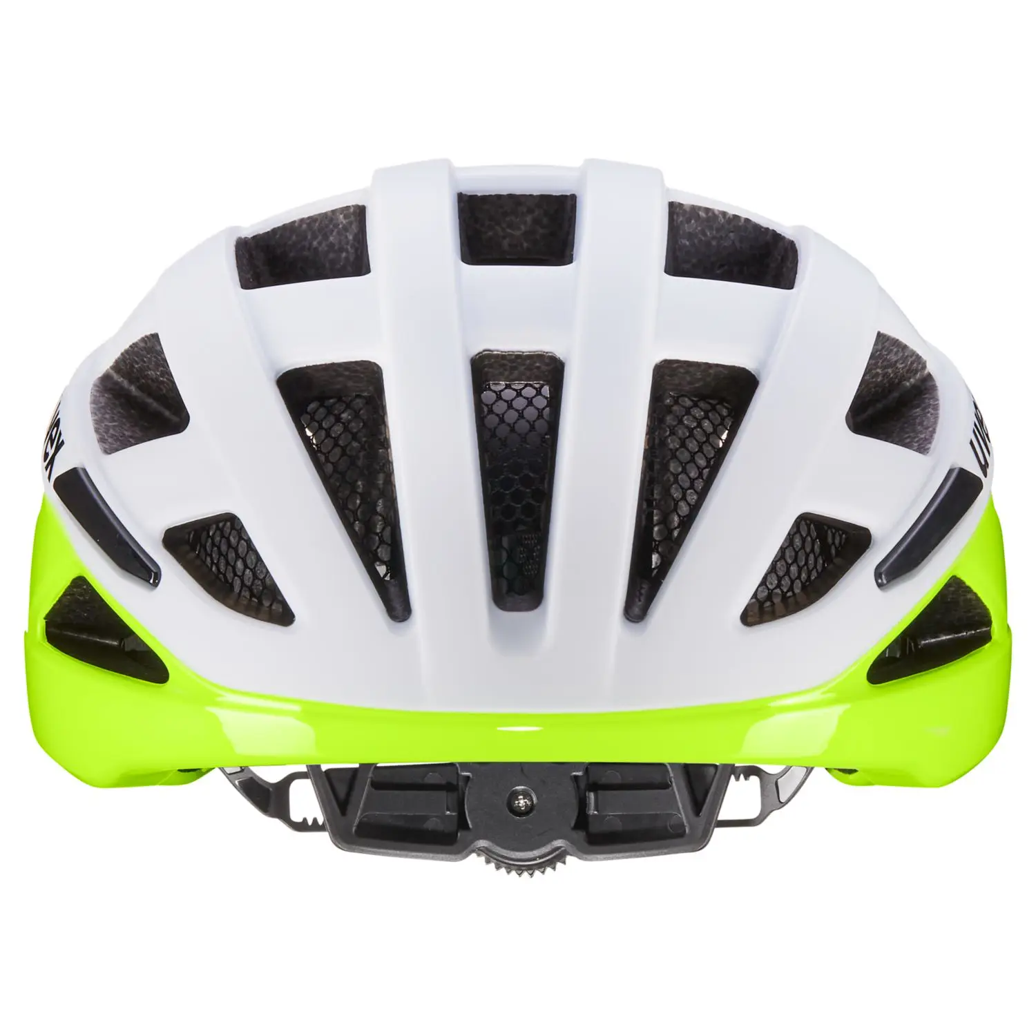 uvex I-Volute Rennrad-Helm White-Neon Yellow Matt - Image 5