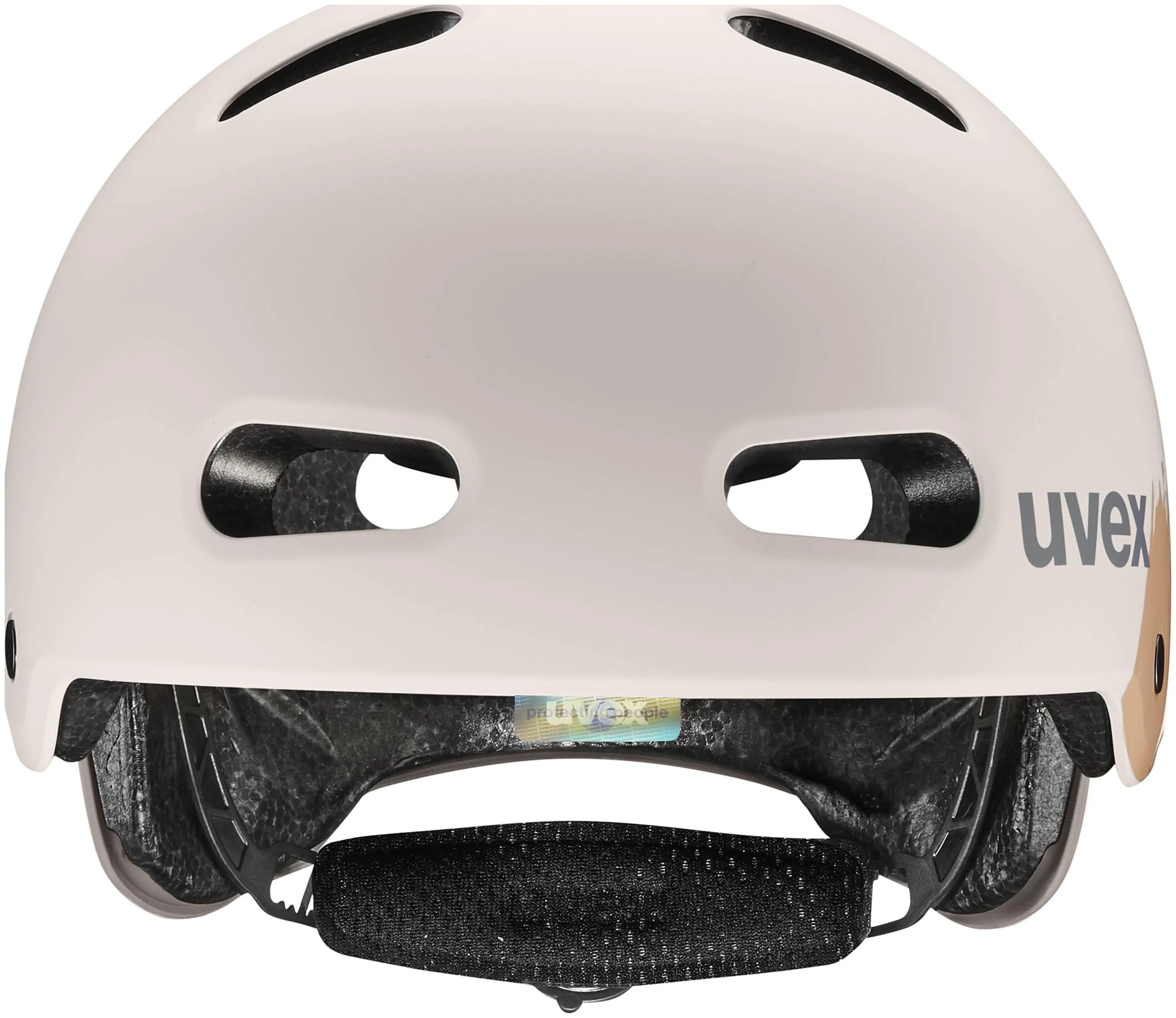 uvex Kid 4 Style Kinderhelm Super Hero Warm Grey Matt - Image 2