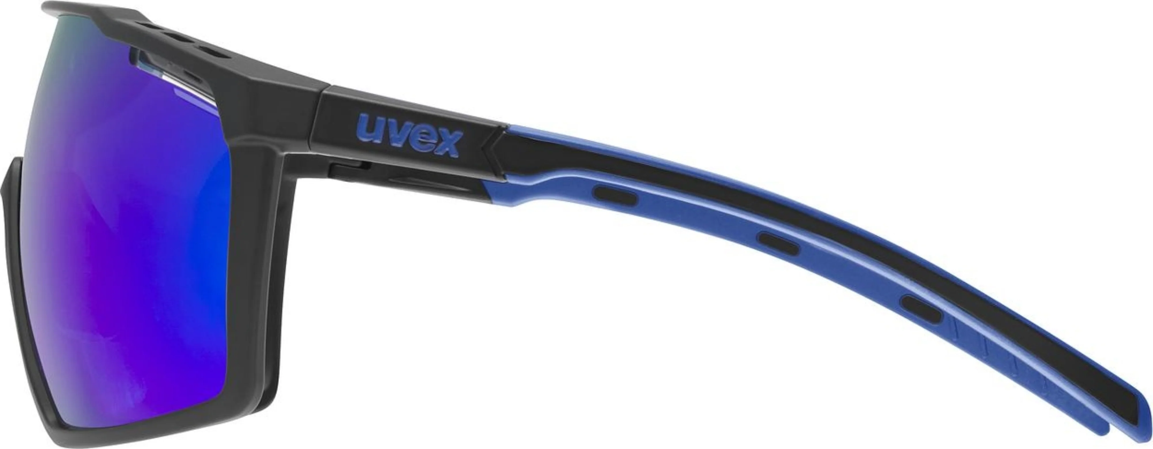 uvex Mtn Perform Radbrille Black-Blue Matt / Mirror Blue - Image 3