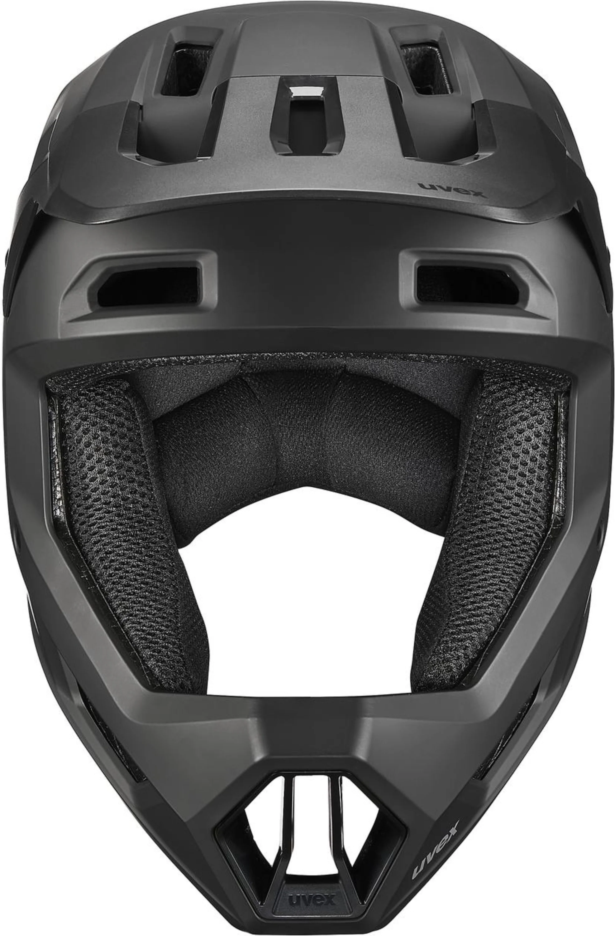 uvex Ravage Fullface Helm Black Rhino Matt - Image 2