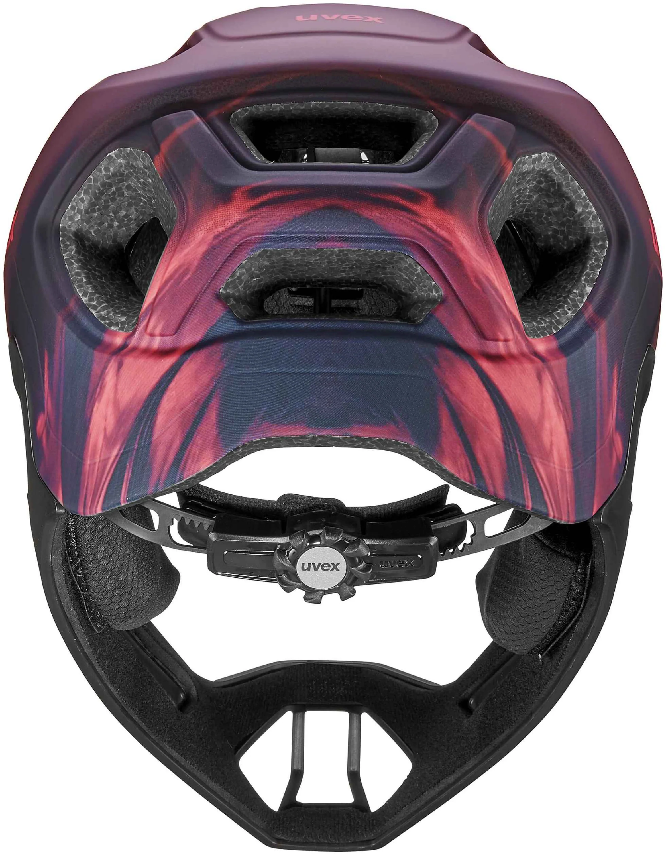 uvex React Jr. Fullface Kinderhelm Cranberry Matt - Image 3