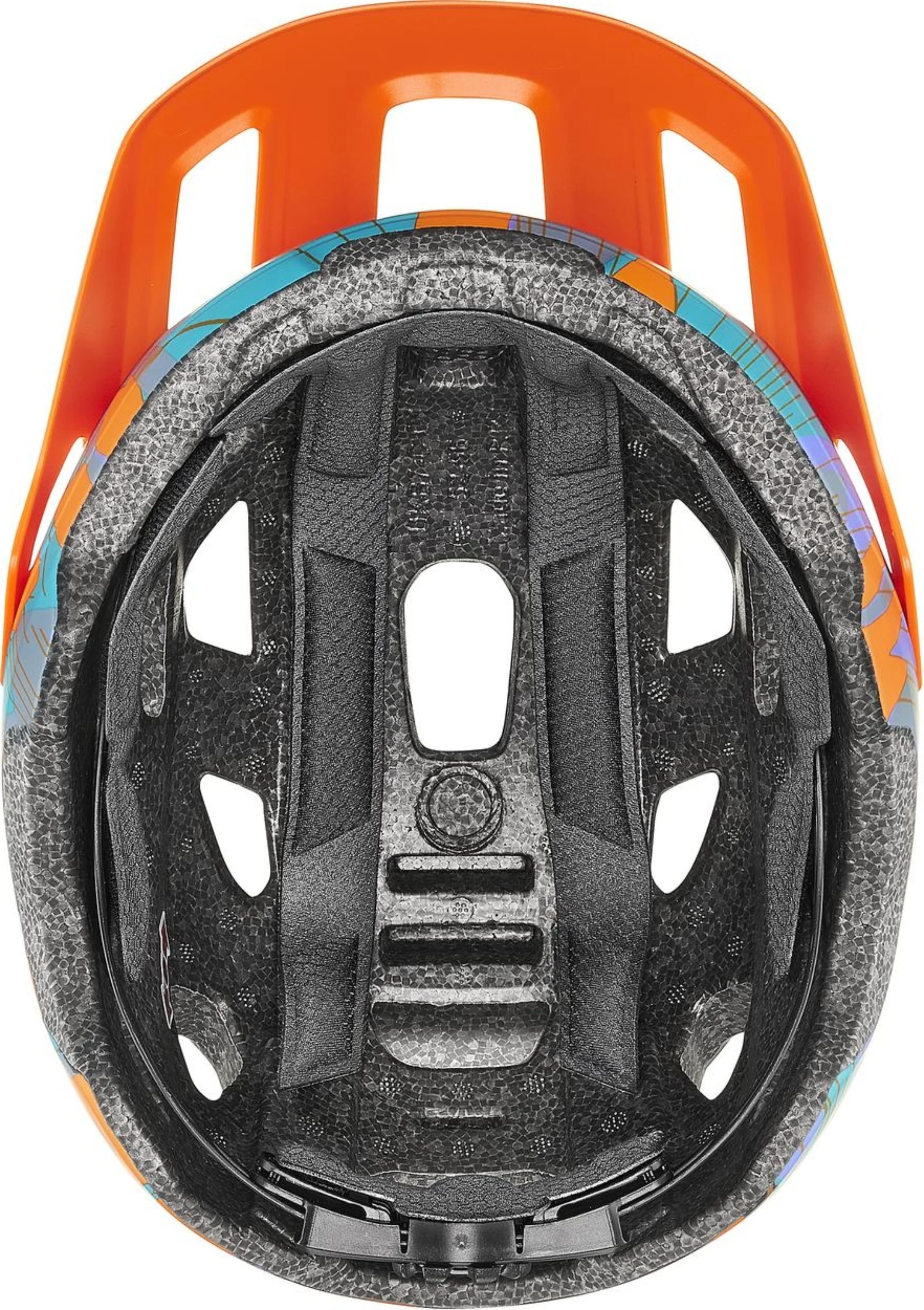 uvex React Jr. Kinderhelm Papaya Camo Matt - Image 4